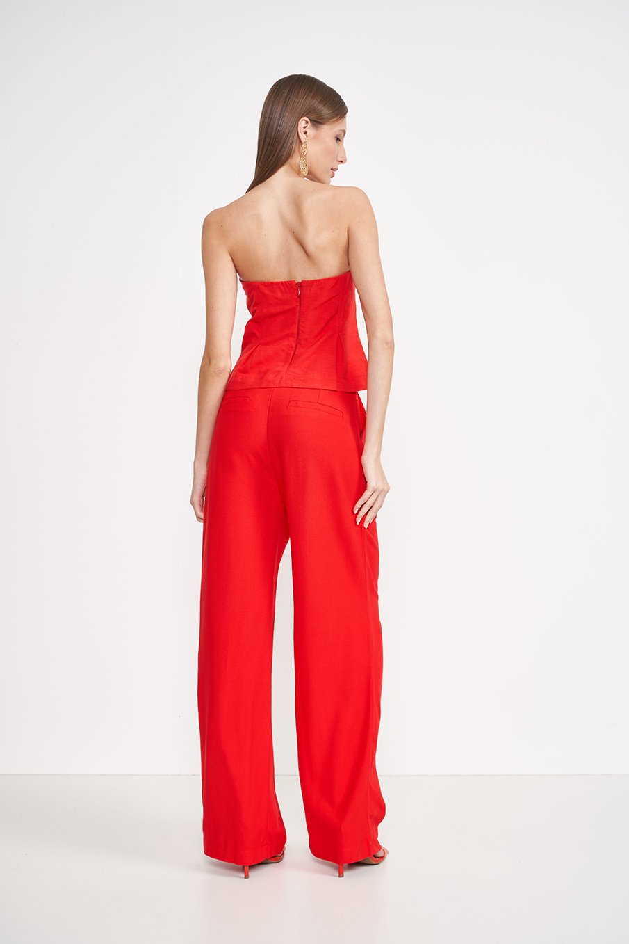 BLUSA LINHO 40 VERMELHO IFE