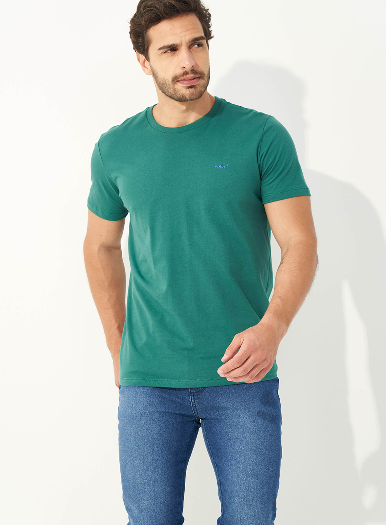 CAMISETA COLCCI GG VERMELHO SPARKL