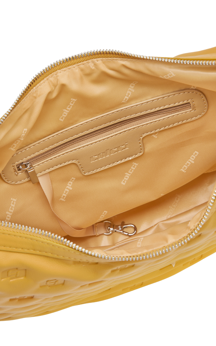 BOLSA COLCCI FEM MEIA LUA PILLOW U MARROM EBBELA