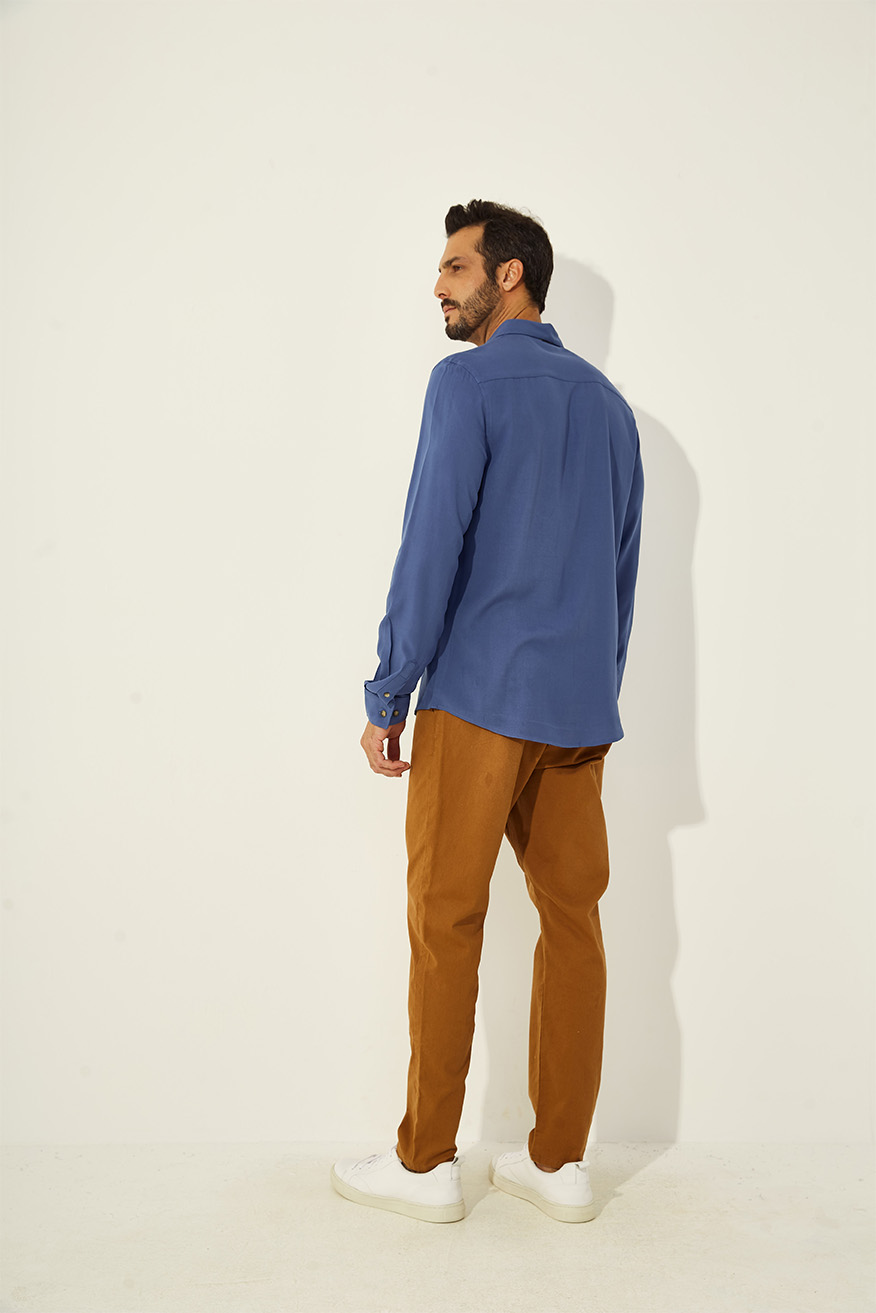 CALÇA SARJA FRED 46 BEGE BEAR