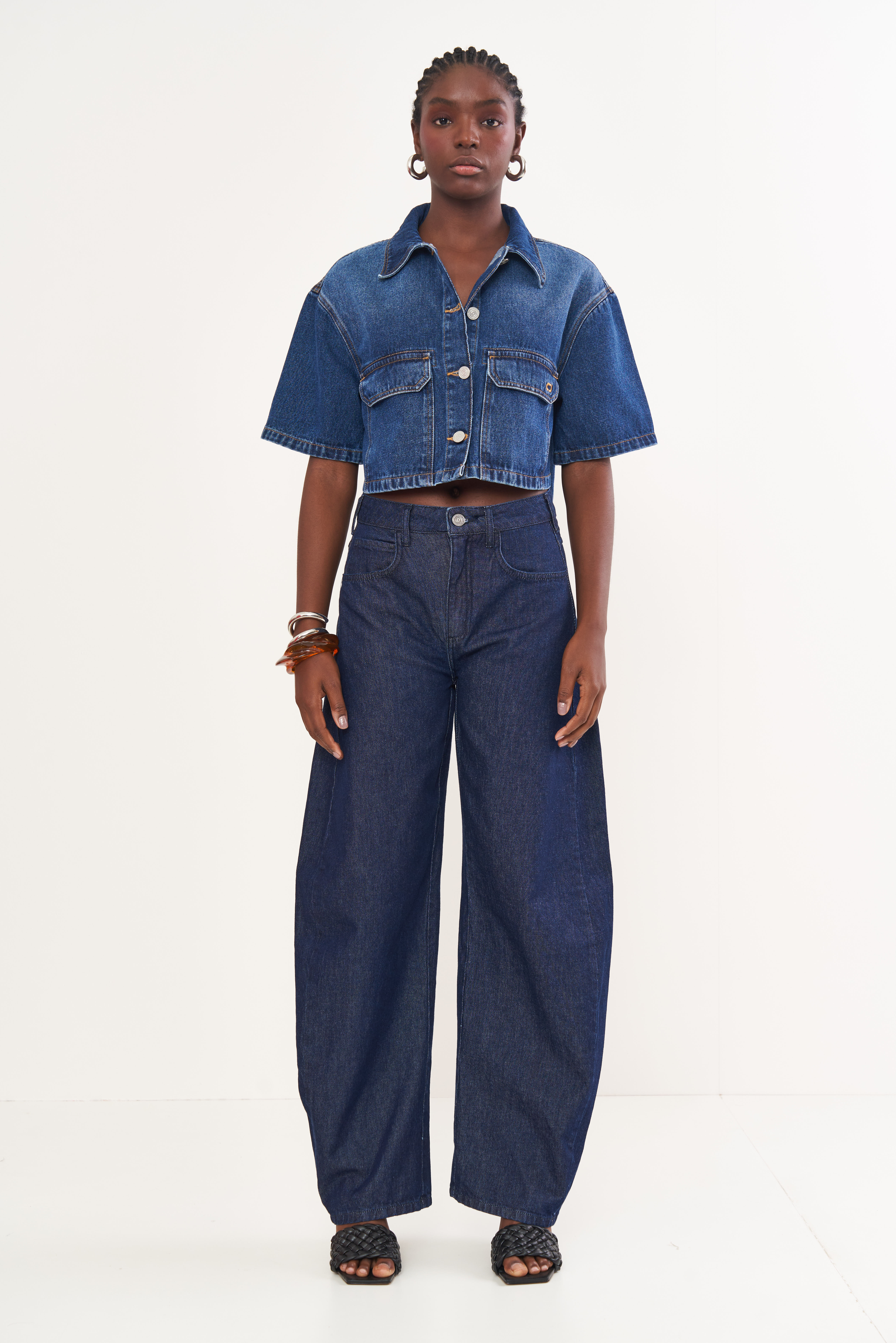 CALÇA JEANS DUBLIN 42 INDIGO