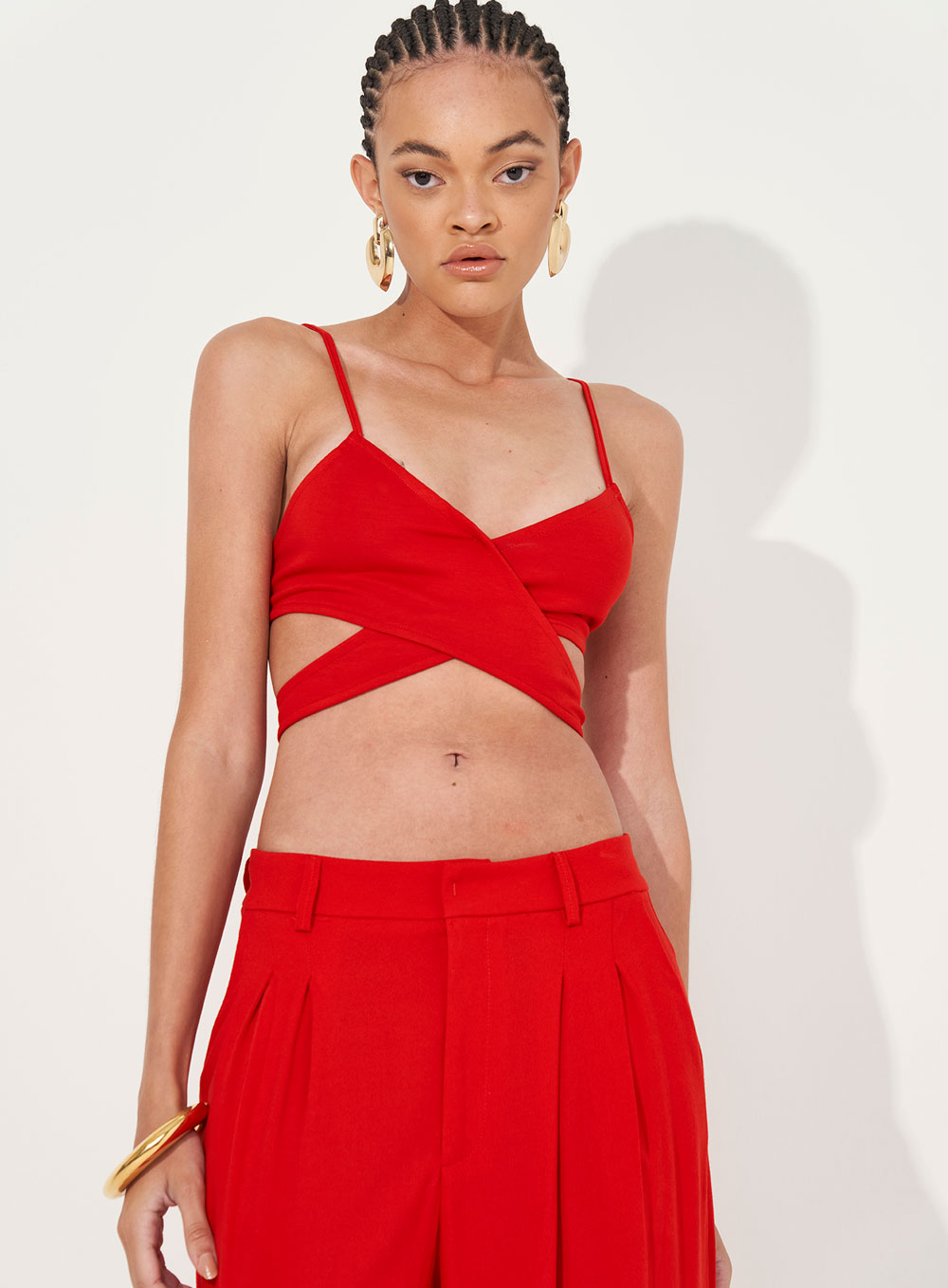 TOP COLCCI M VERMELHO SPARKL