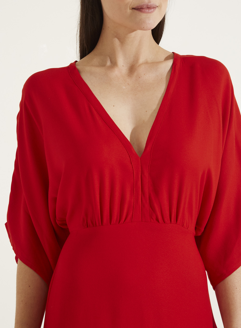VESTIDO FORUM P VERMELHO SPARKLY