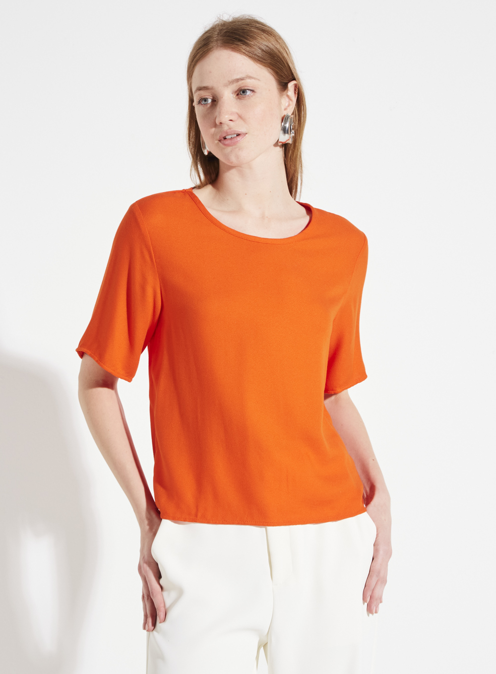 CAMISETA FORUM P LARANJA FEBO
