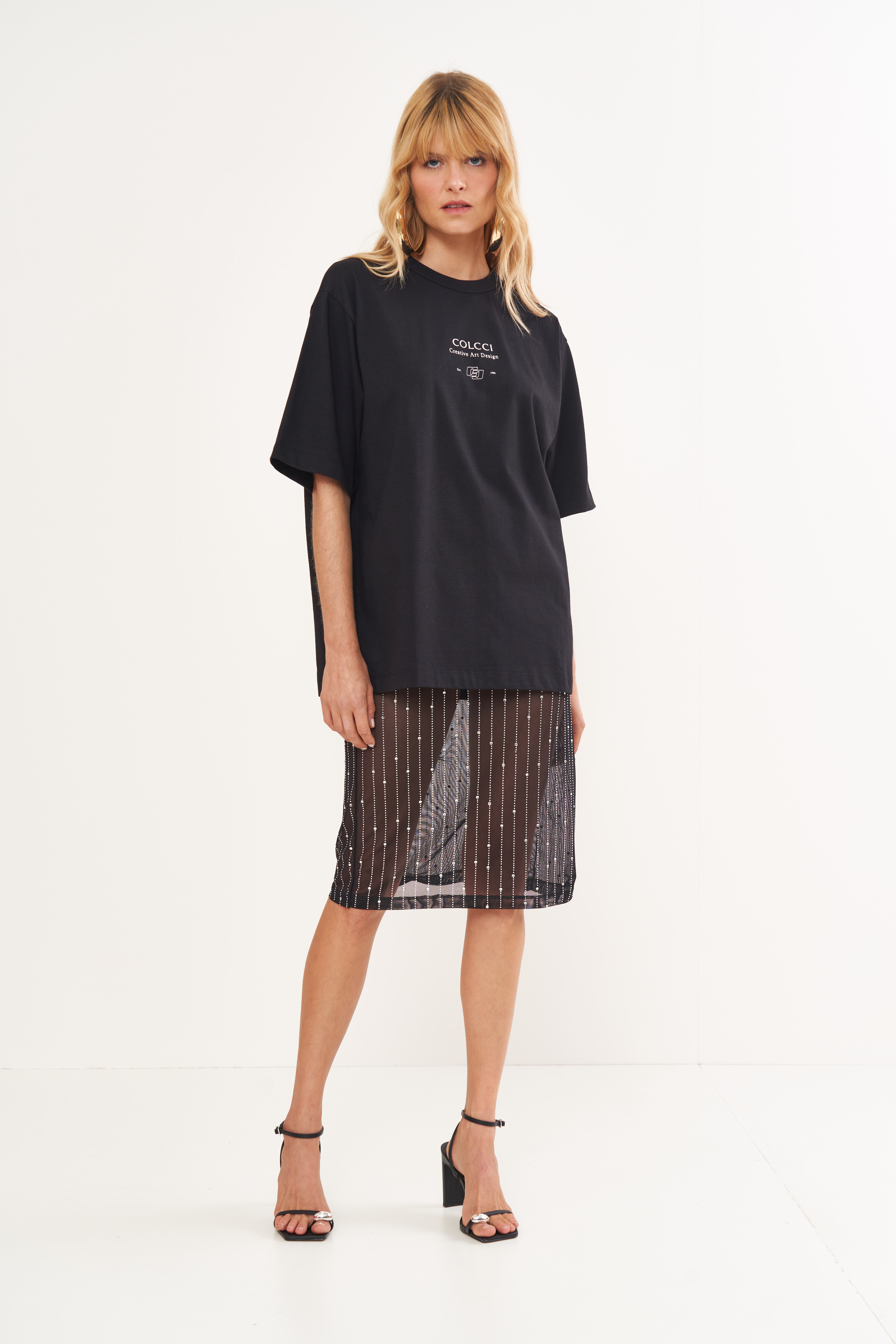 CAMISETA COLCCI G PRETO