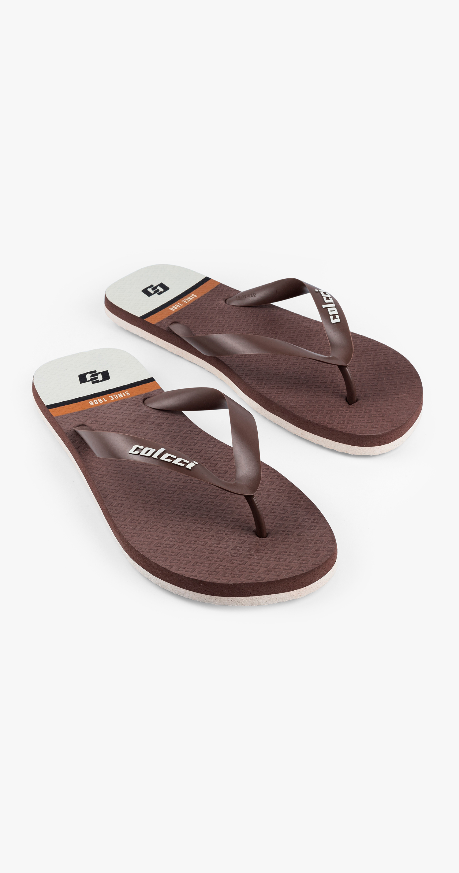 CHINELO MASC COLCCI NAVY TRICOLOR 39-40 CAFE
