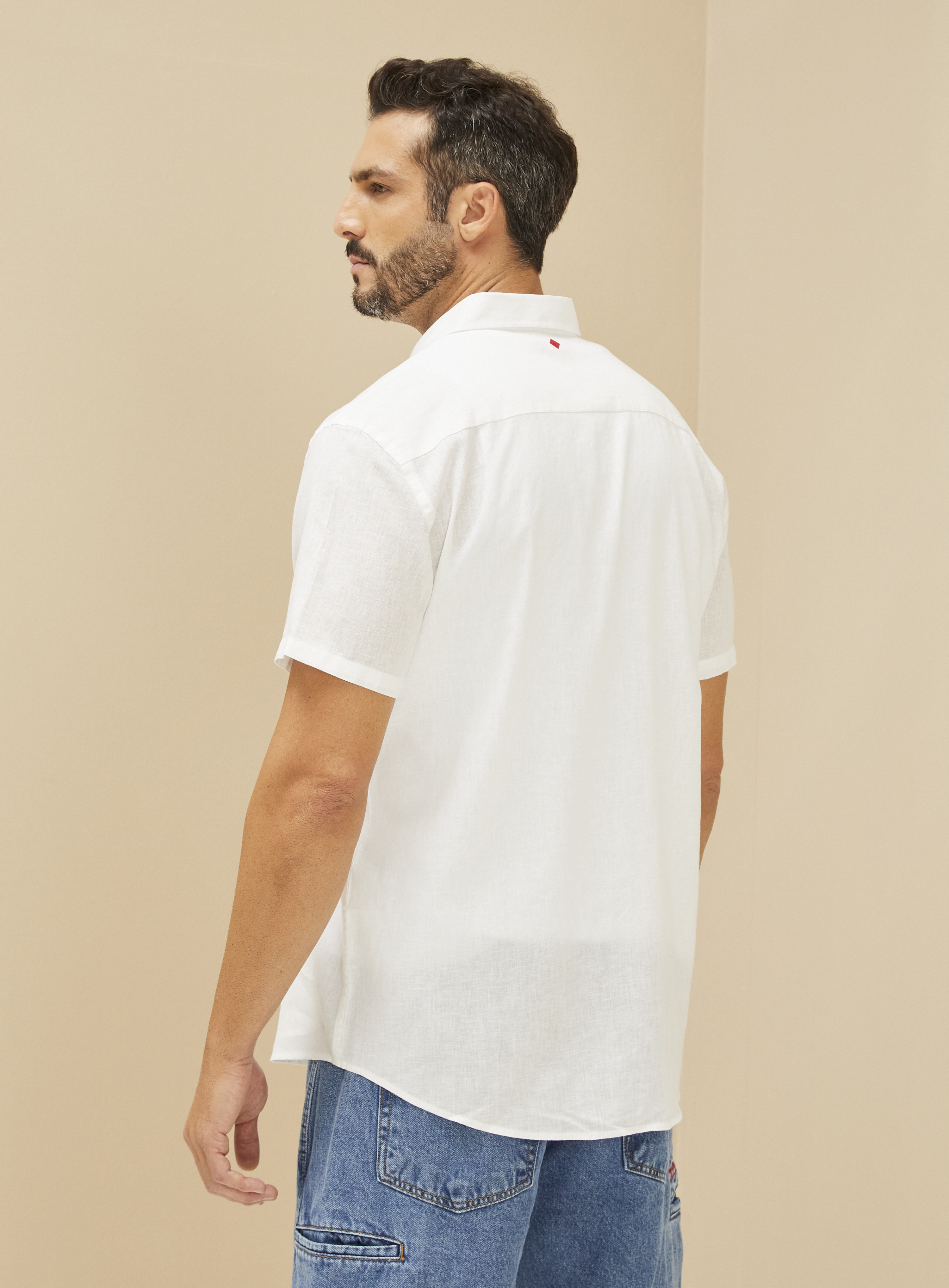 CAMISA LINHO RELAX G BRANCO