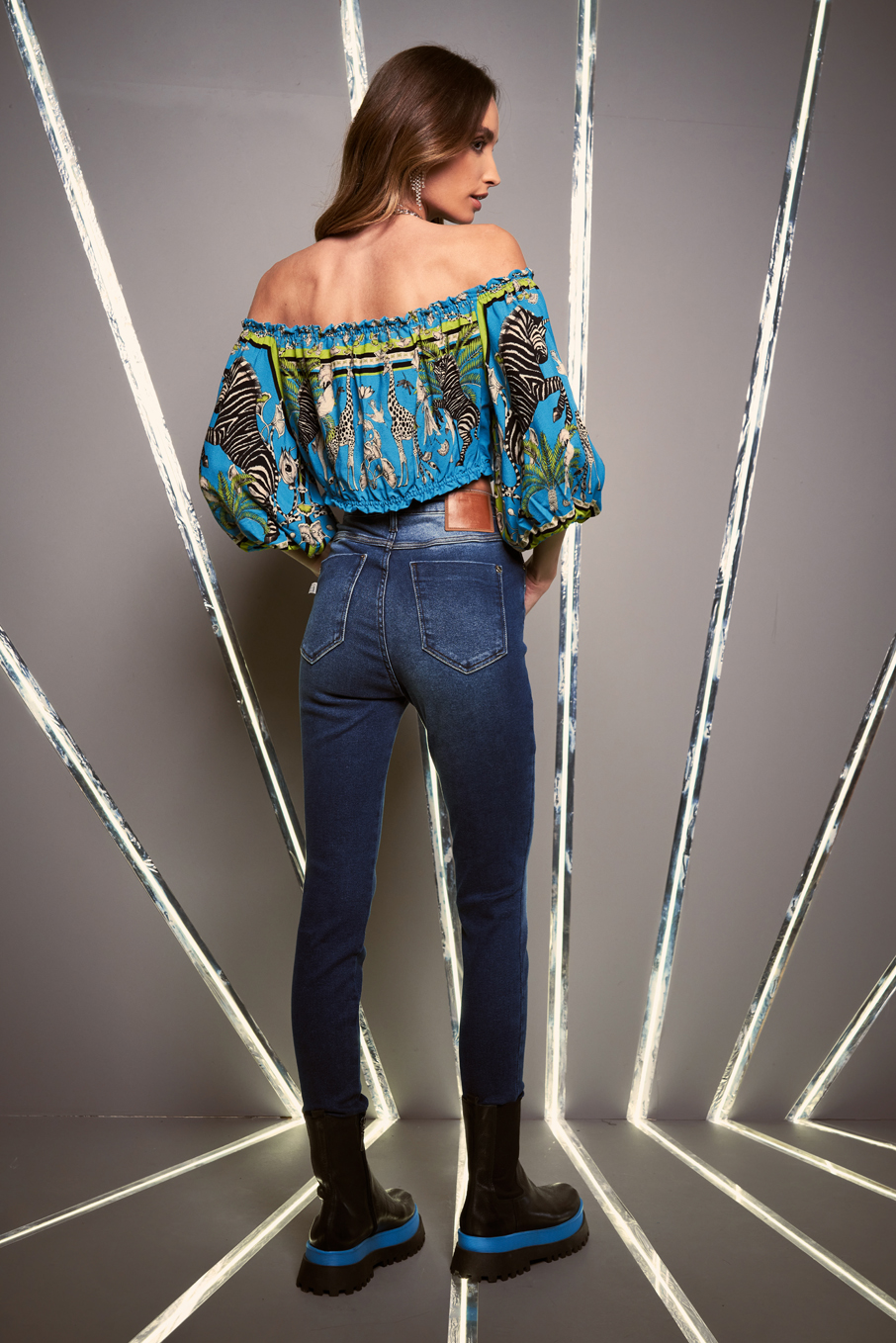 CALÇA JEANS GISELE 38 INDIGO