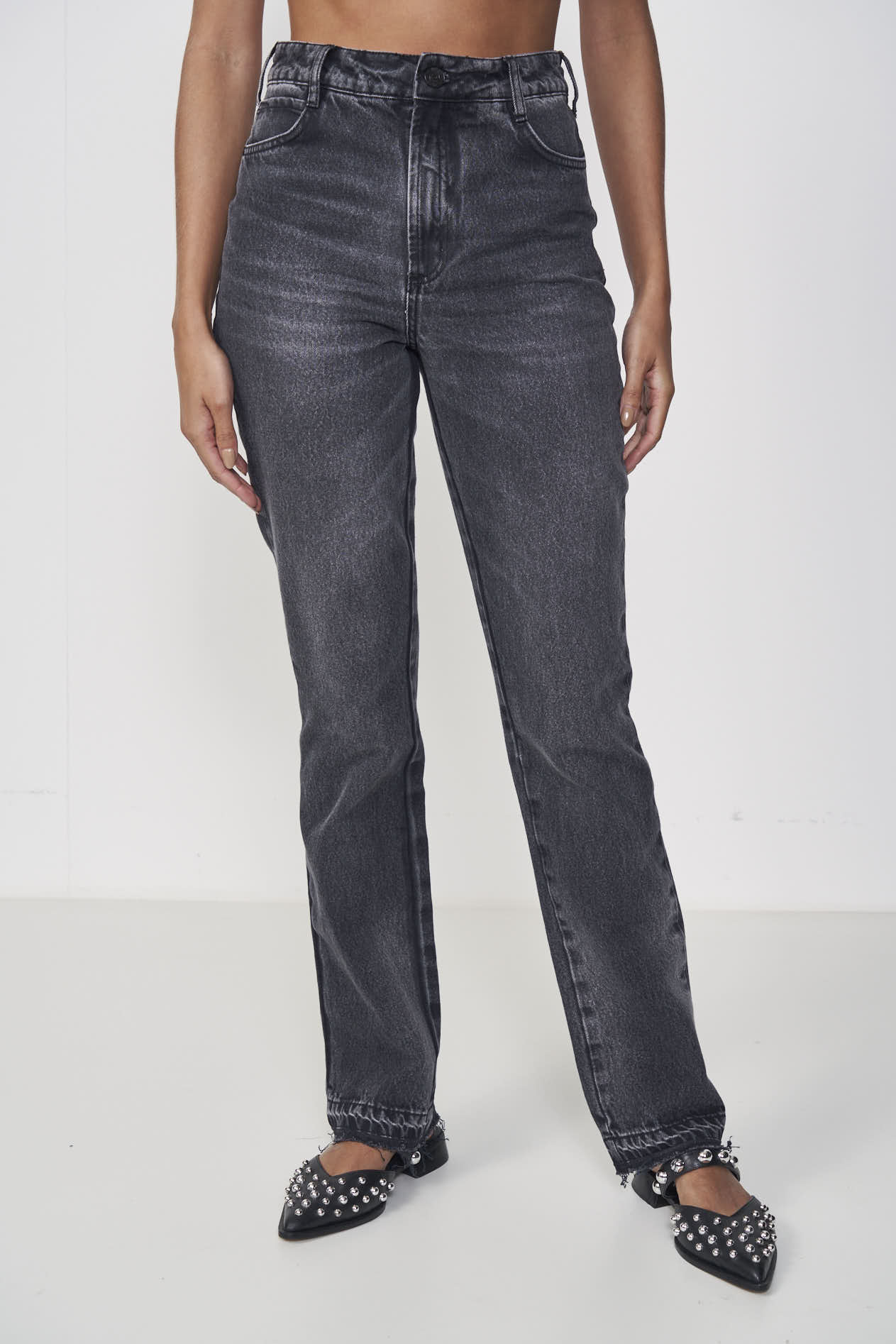 CALÇA JEANS ROMA 34 IND.PRETO