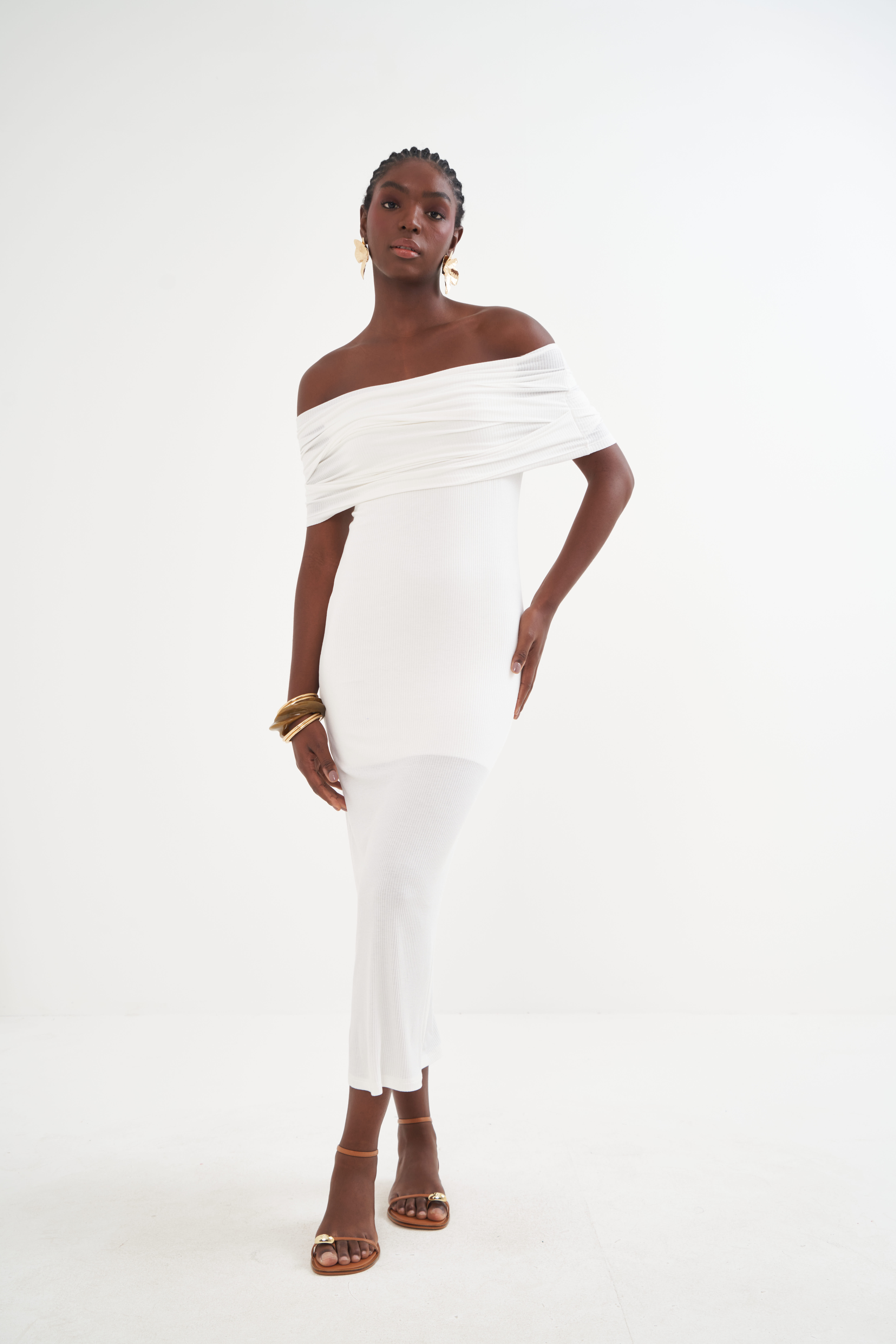 VESTIDO COLCCI M OFF SHELL