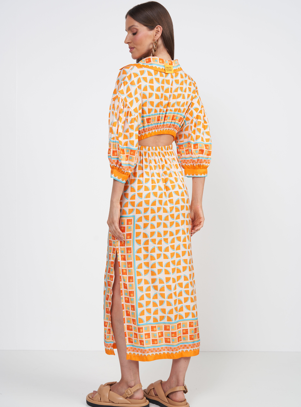VESTIDO ESTAMPADO G COQUEIROS II