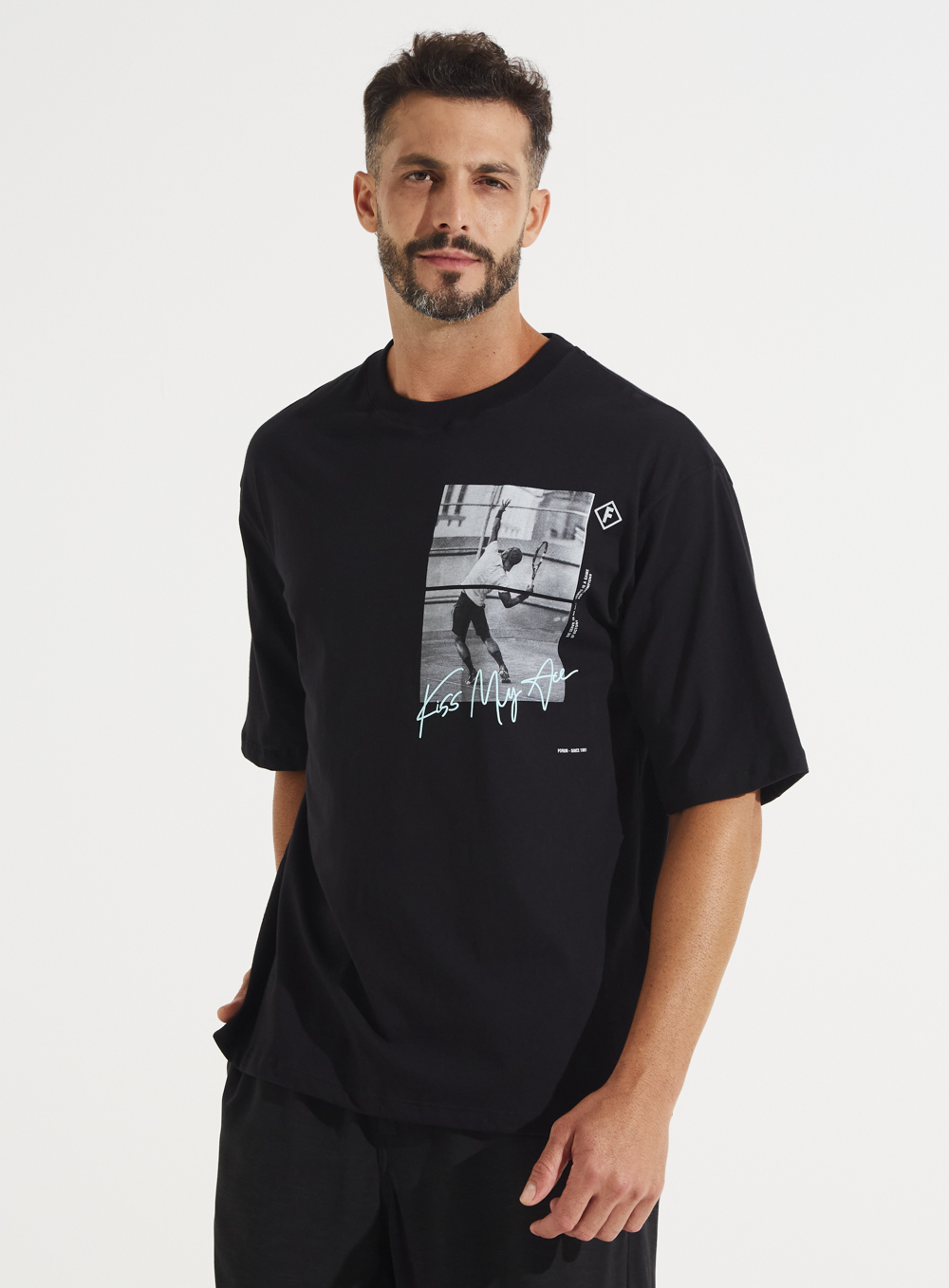 CAMISETA FORUM M PRETO