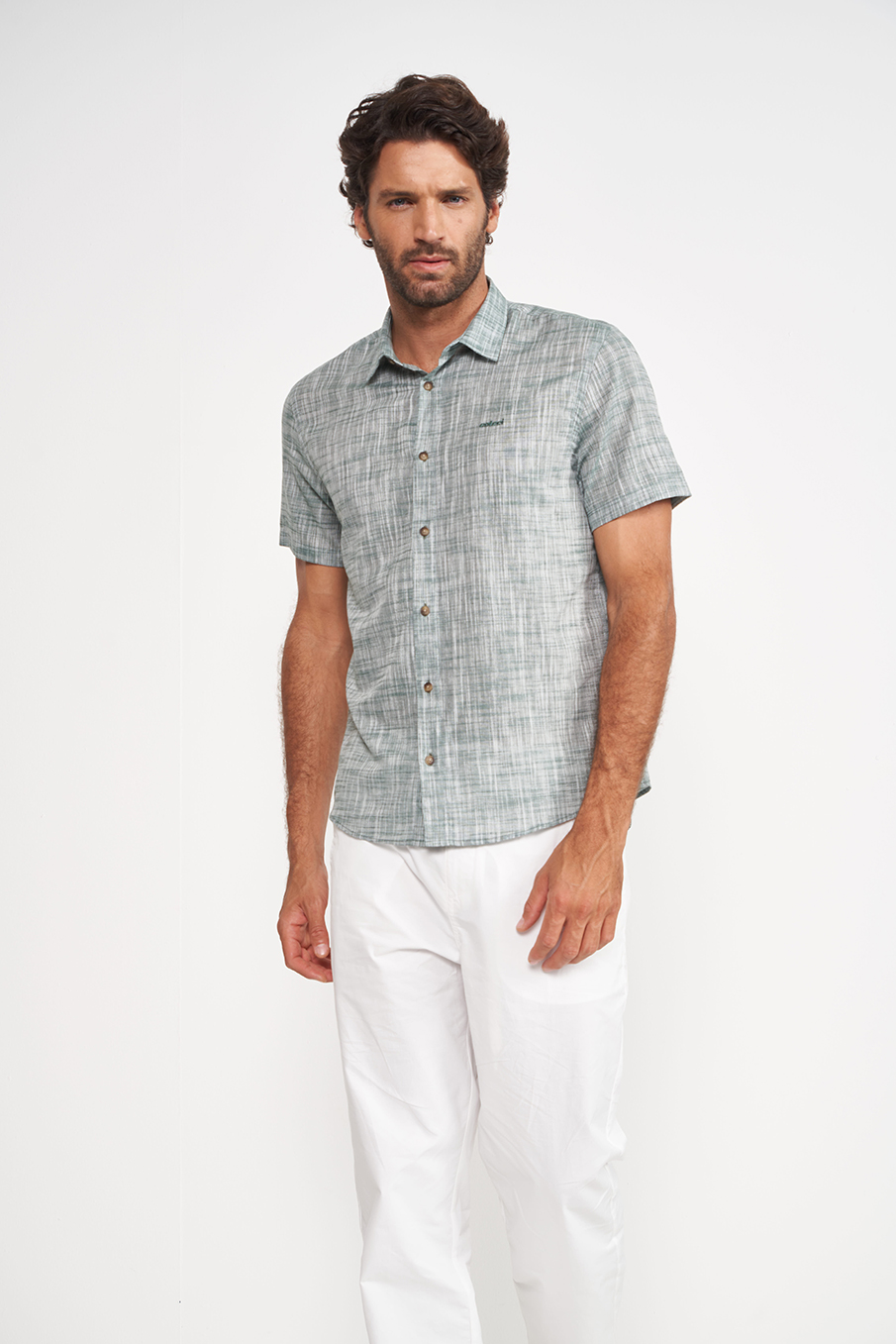CAMISA RELAX P OFF/VERDE