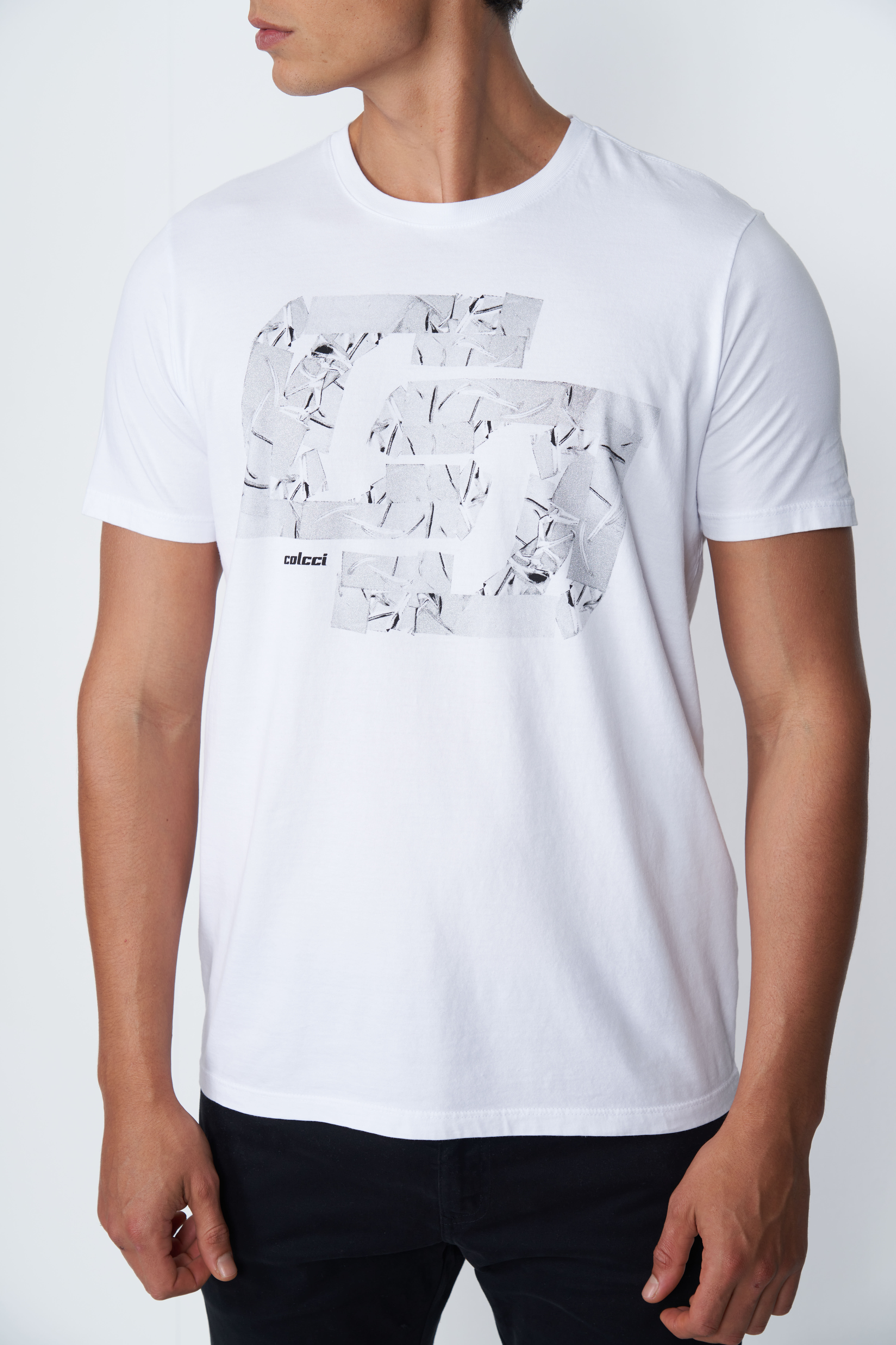 CAMISETA COLCCI P BRANCO