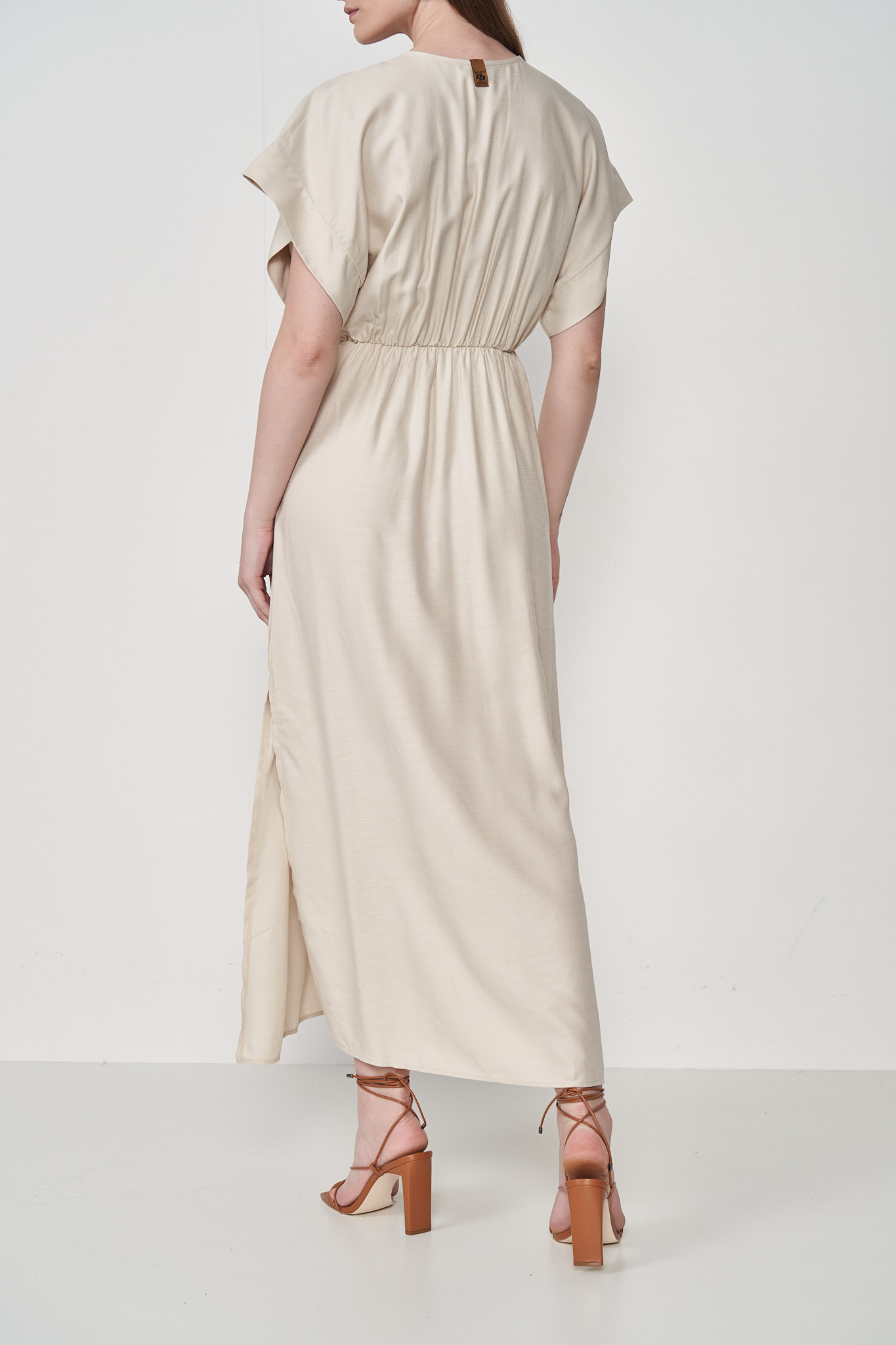 VESTIDO COLCCI M LARANJA SALMONA
