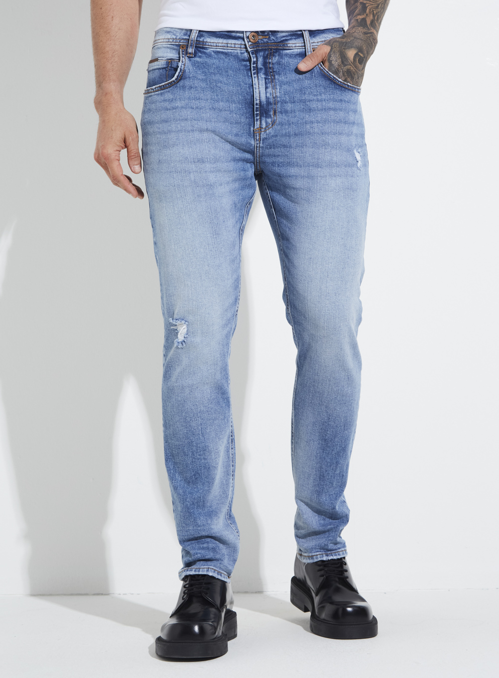 CALÇA JEANS ALEXANDRE 42 INDIGO