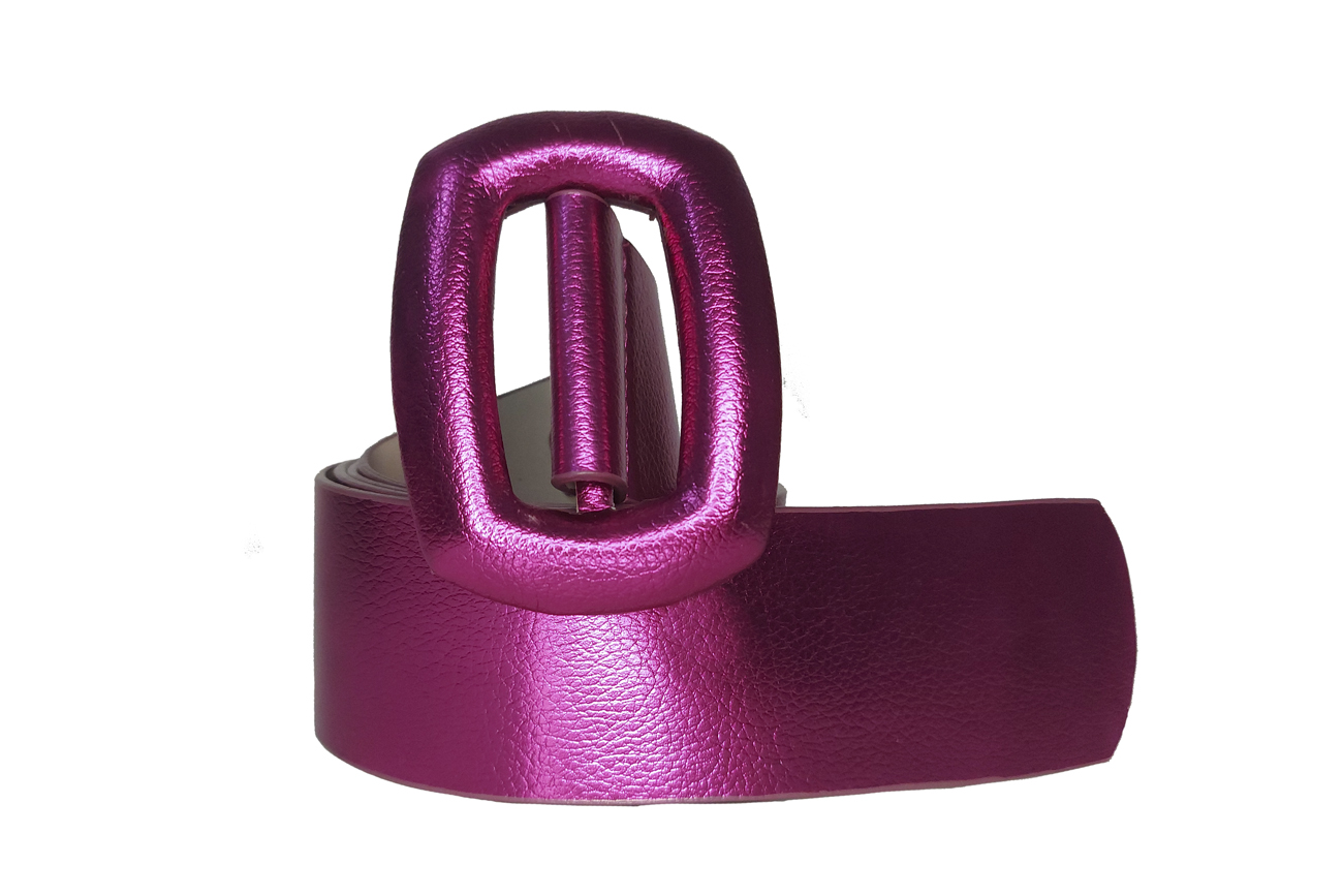 CINTO FEMININO COLCCI COURO 75 PRATA