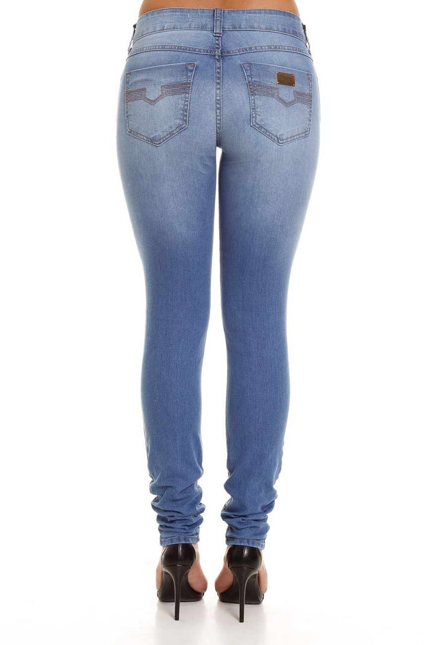 CALCA JEANS FATIMA 34 INDIGO