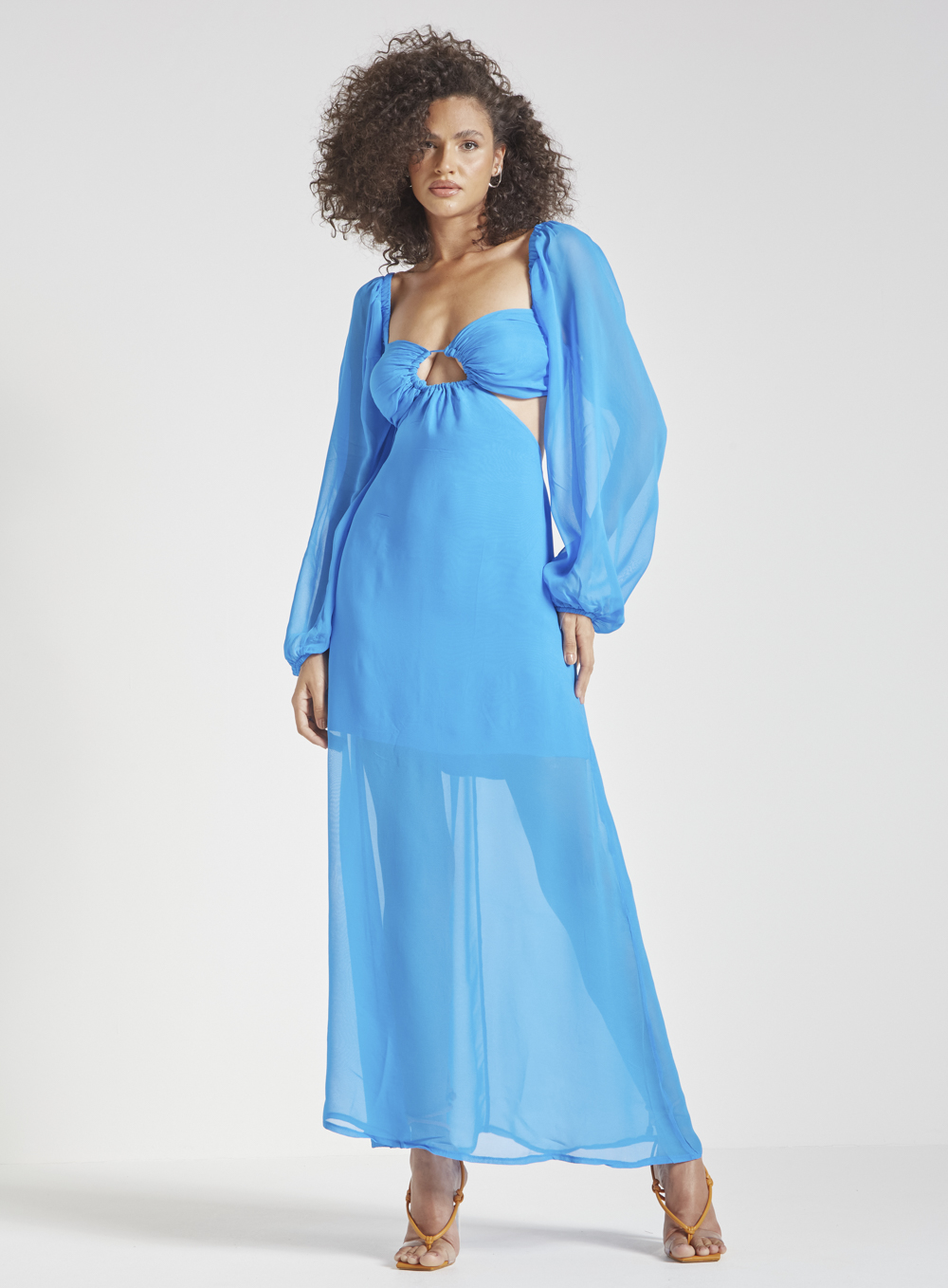 VESTIDO FORUM M AZUL SNORKEL
