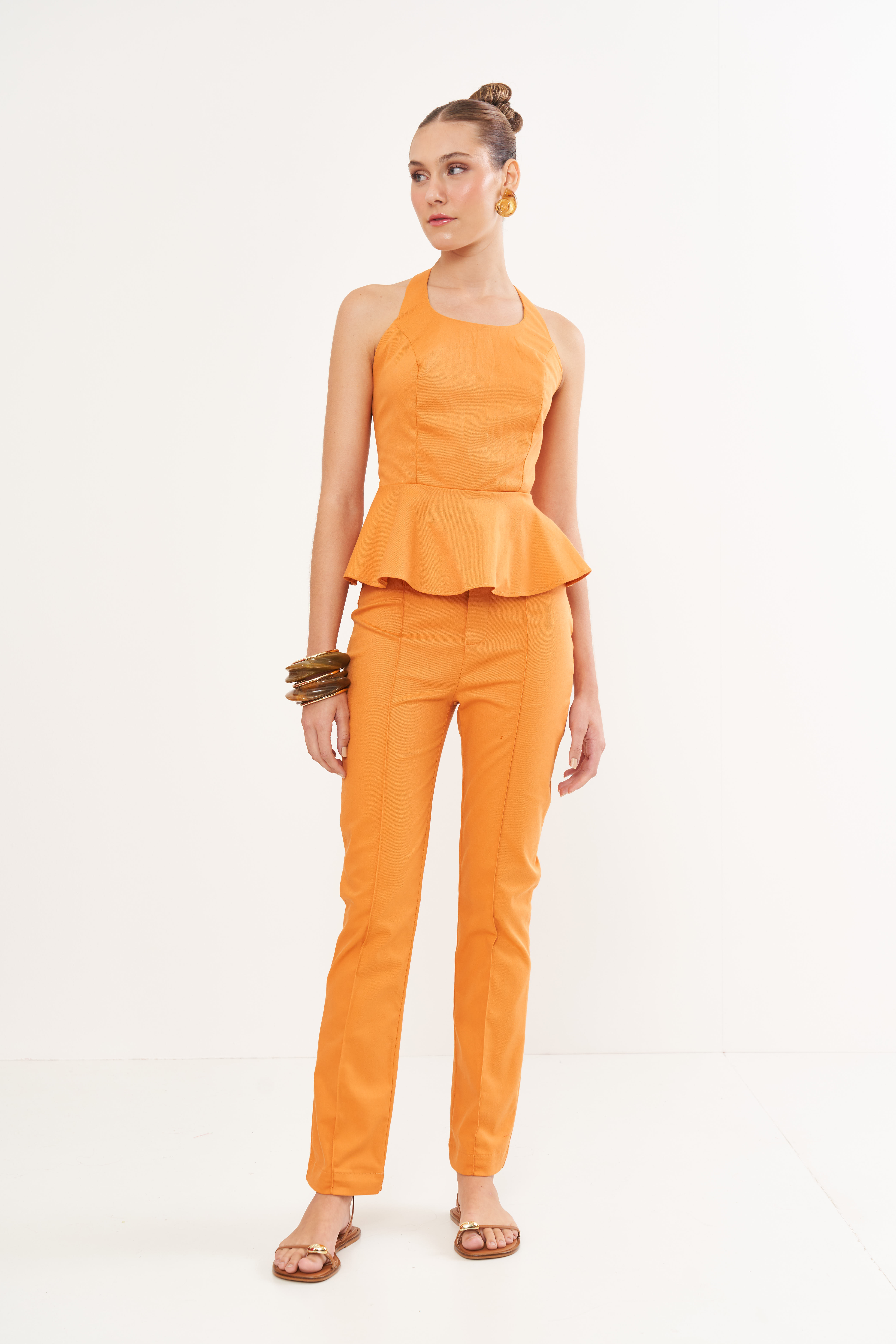 CALÇA COLCCI 34 LARANJA PARADISIACO
