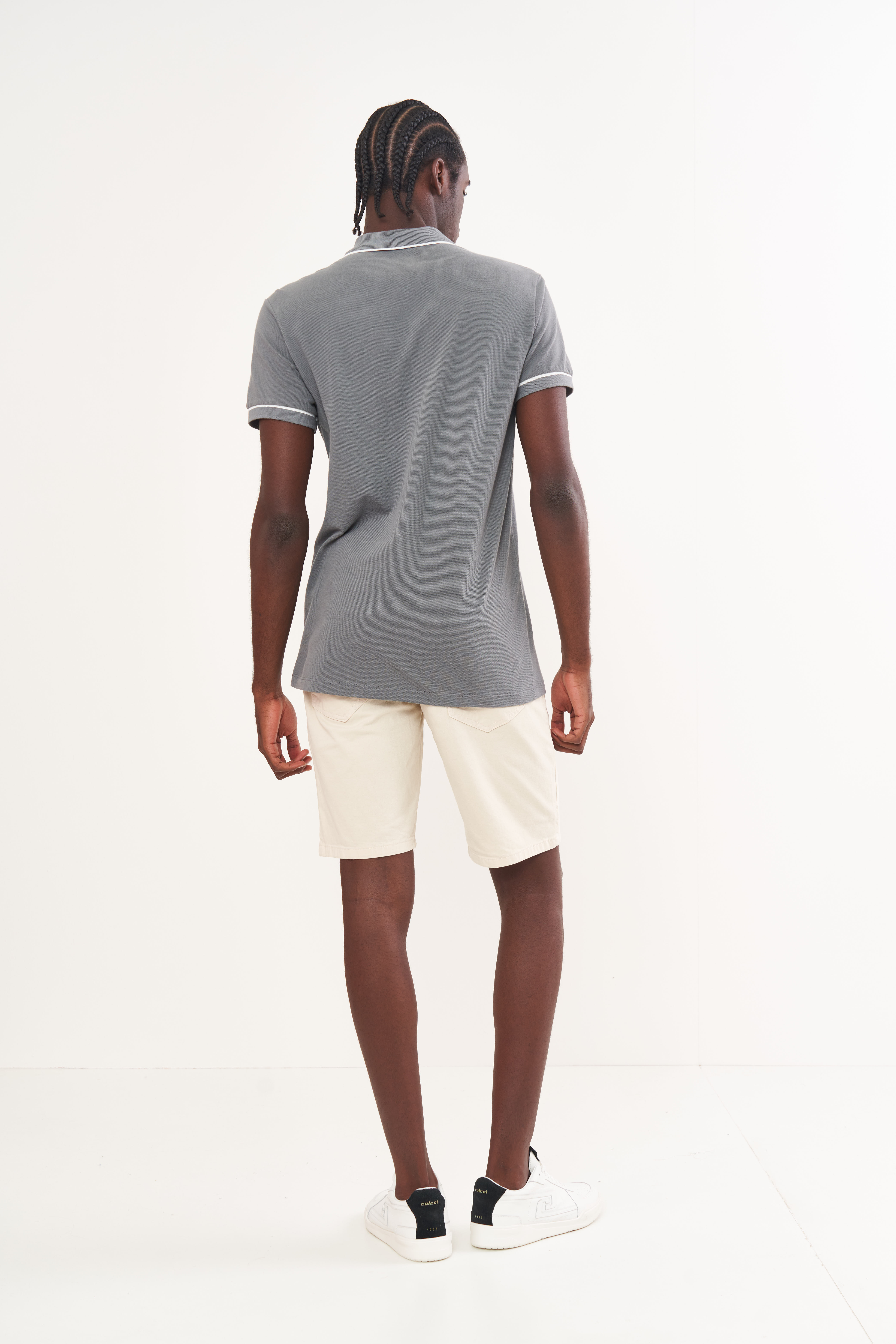 POLO COLCCI M CINZA STELLE