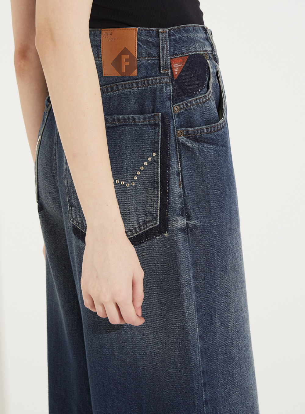CALÇA JEANS BAGGY 38 INDIGO