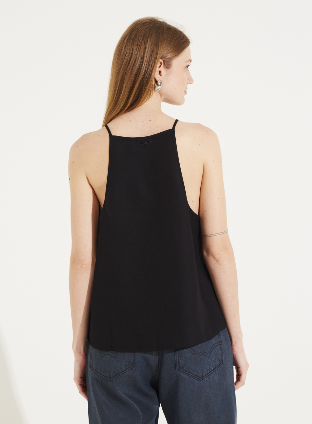 BLUSA LINHO PP PRETO