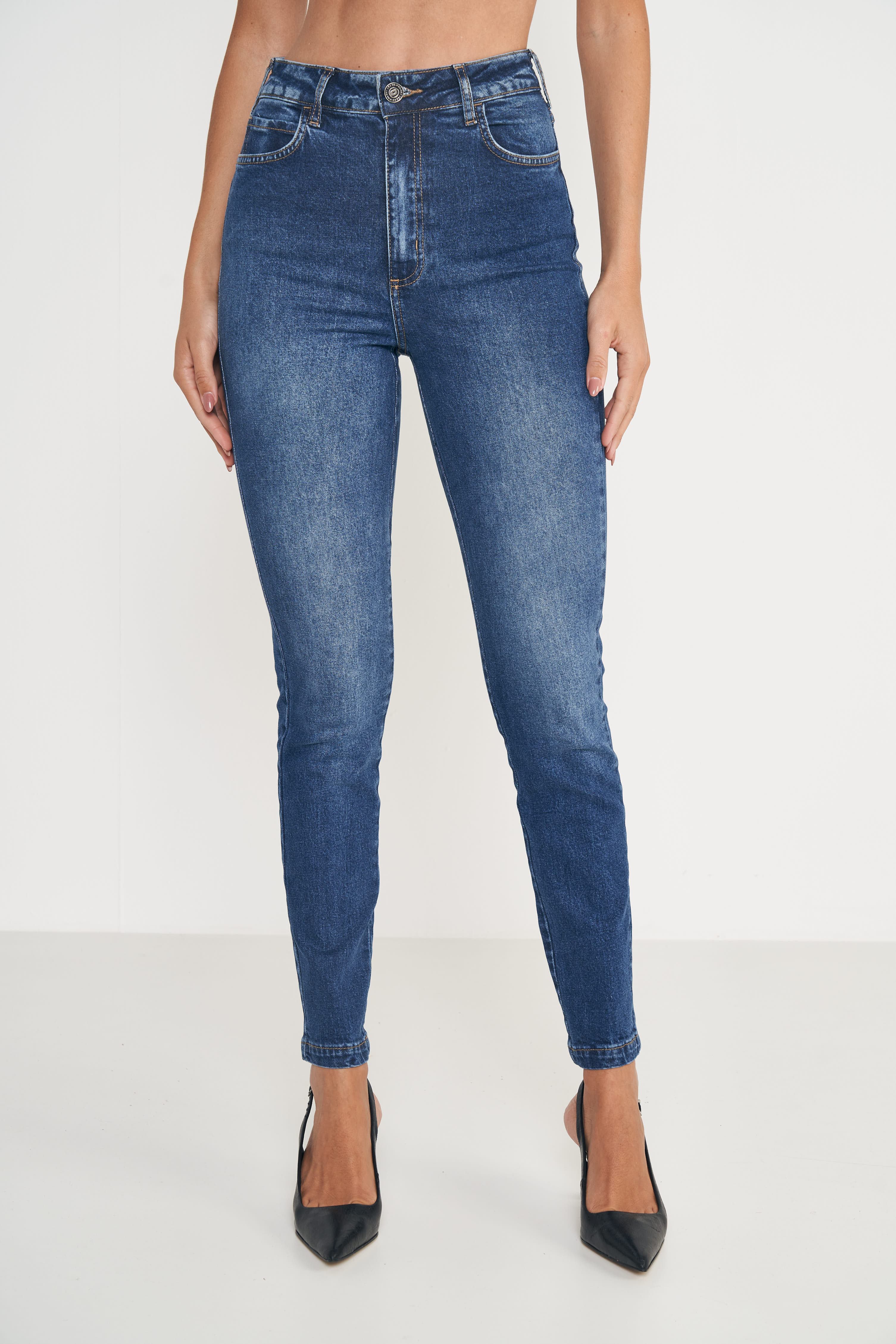 CALÇA JEANS MADRID STRETCH 34 INDIGO