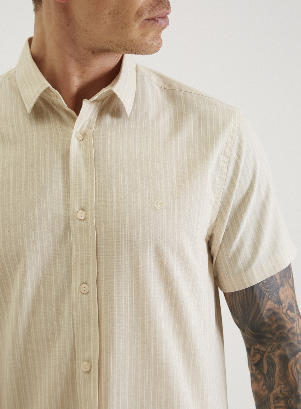 CAMISA LISTRADA RELAX GG LISTRADO