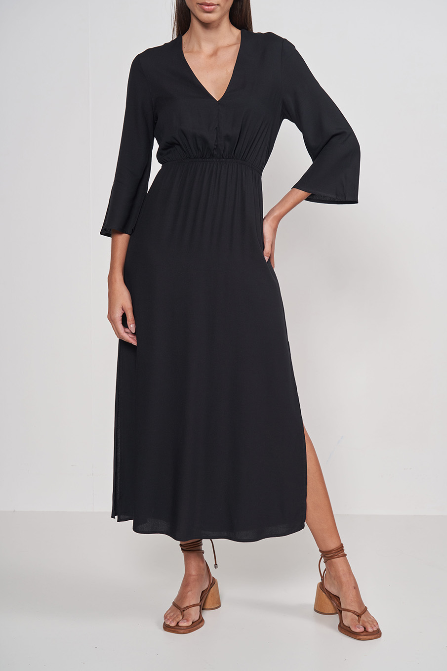 VESTIDO  COLCCI M MARROM FEIJO