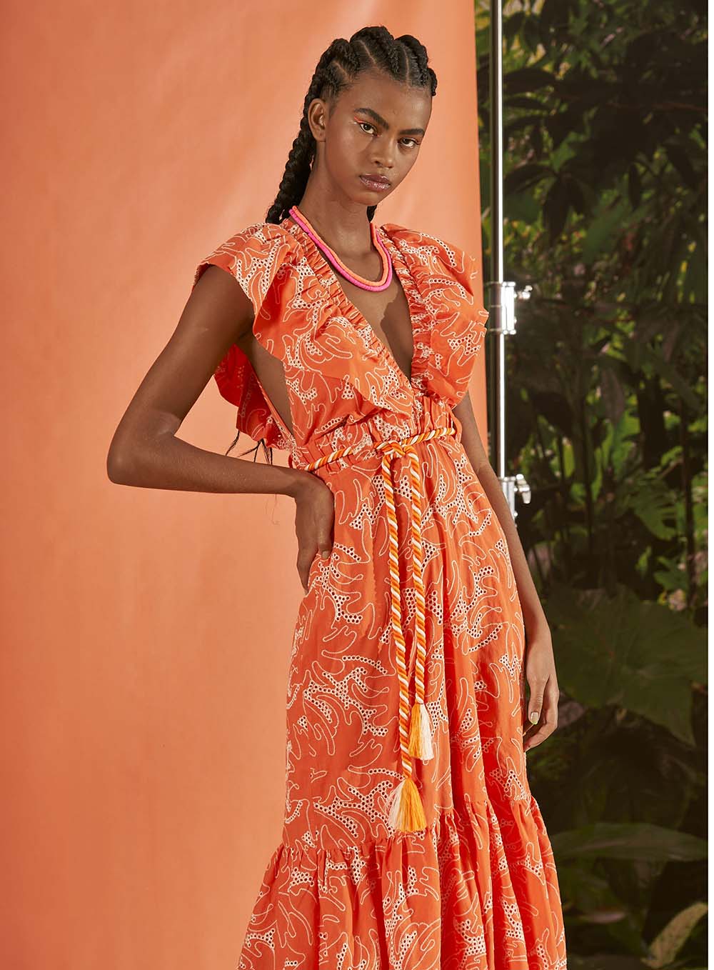 VESTIDO MIDI LAISE 38 BAHAMAS