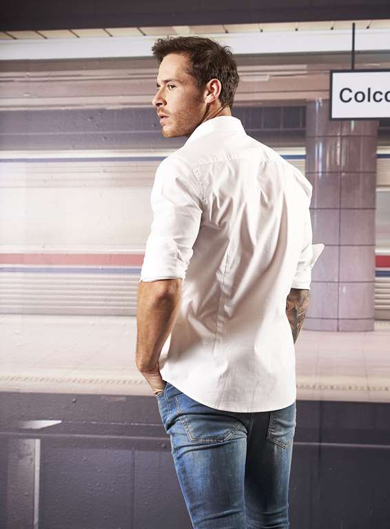 CAMISA FIT GG CINZA COIMBRA