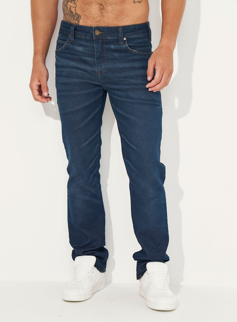 CALÇA JEANS ALEX SLIM 36 INDIGO