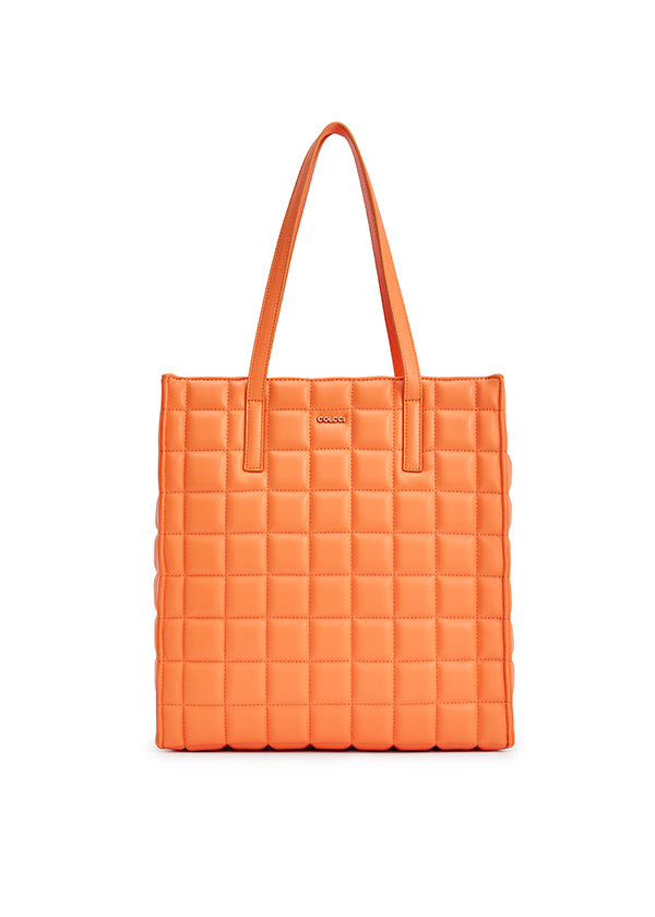 BOLSA FEM COLCCI SHOPPING MATELASSE U LARANJA ETEL