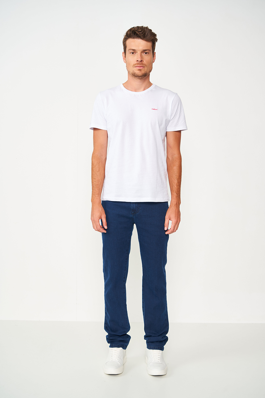 CALÇA JEANS ALEX SLIM 36 INDIGO