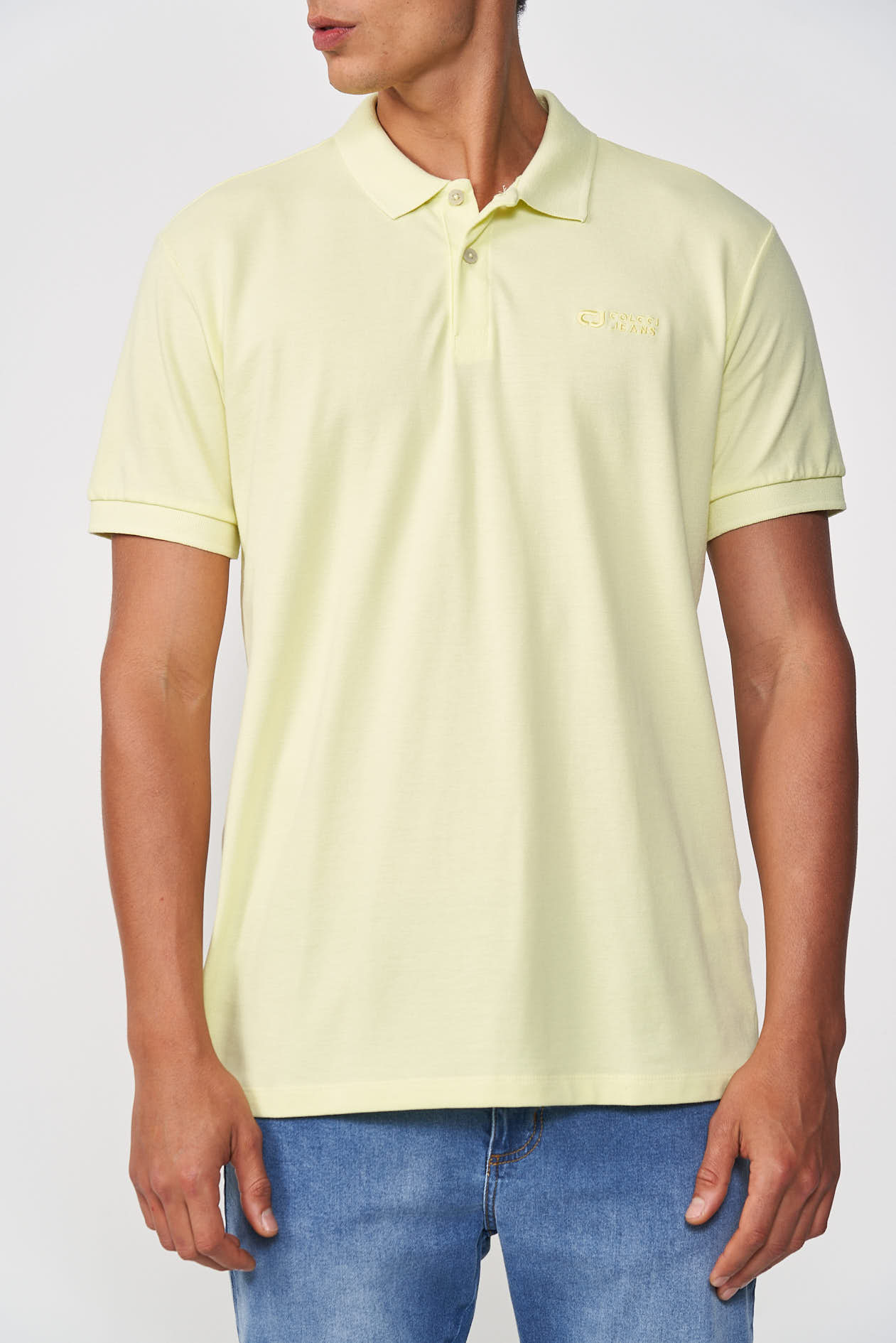 POLO COLCCI JEANS GG VERMELHO SANTINE