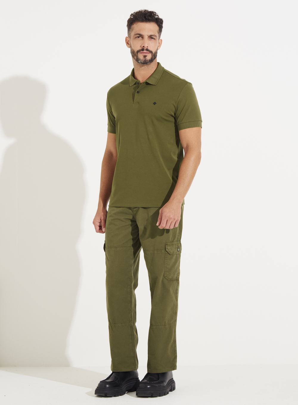 CALÇA SARJA ST BARTHS 42 VERDE SAP