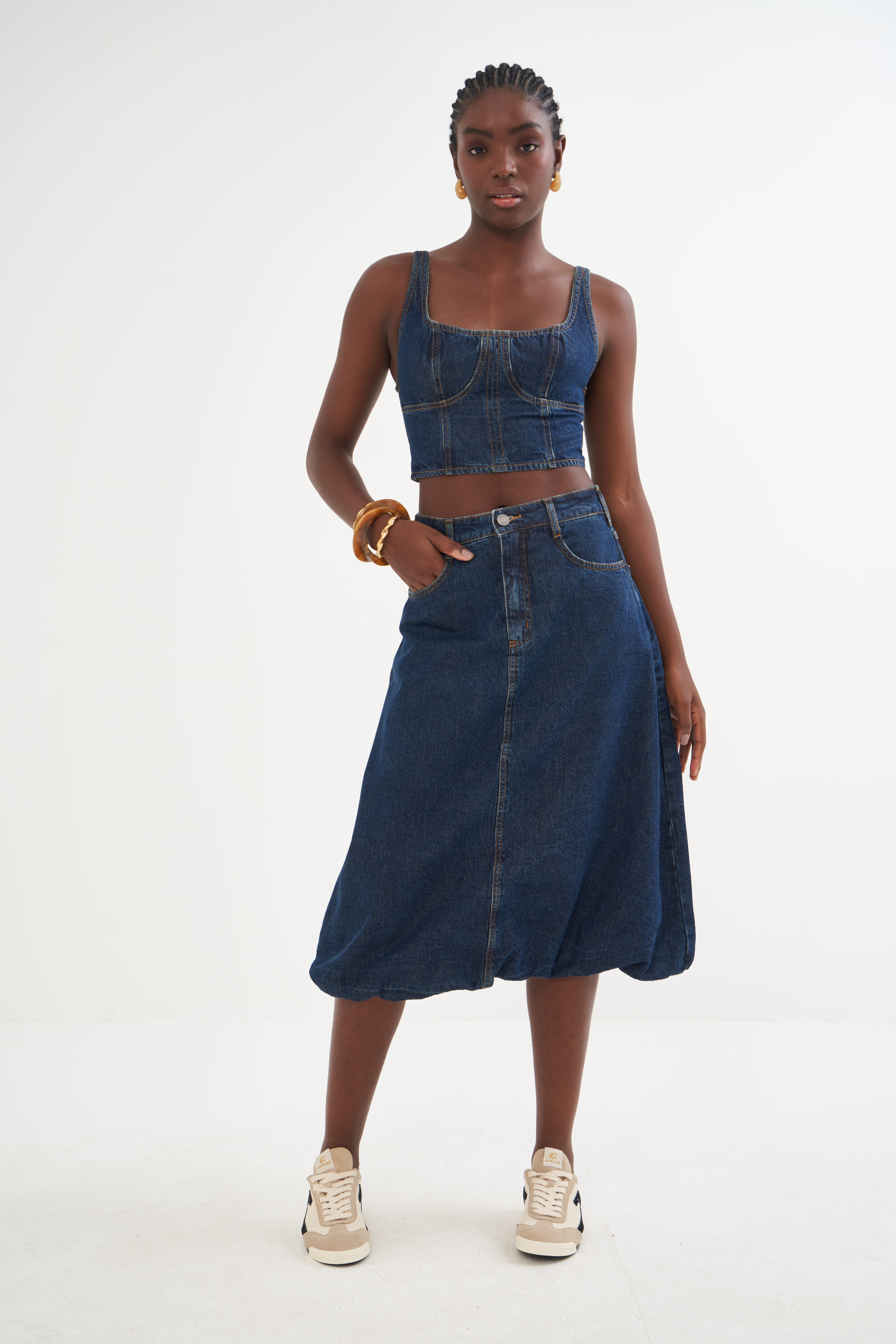 SAIA JEANS 36 INDIGO