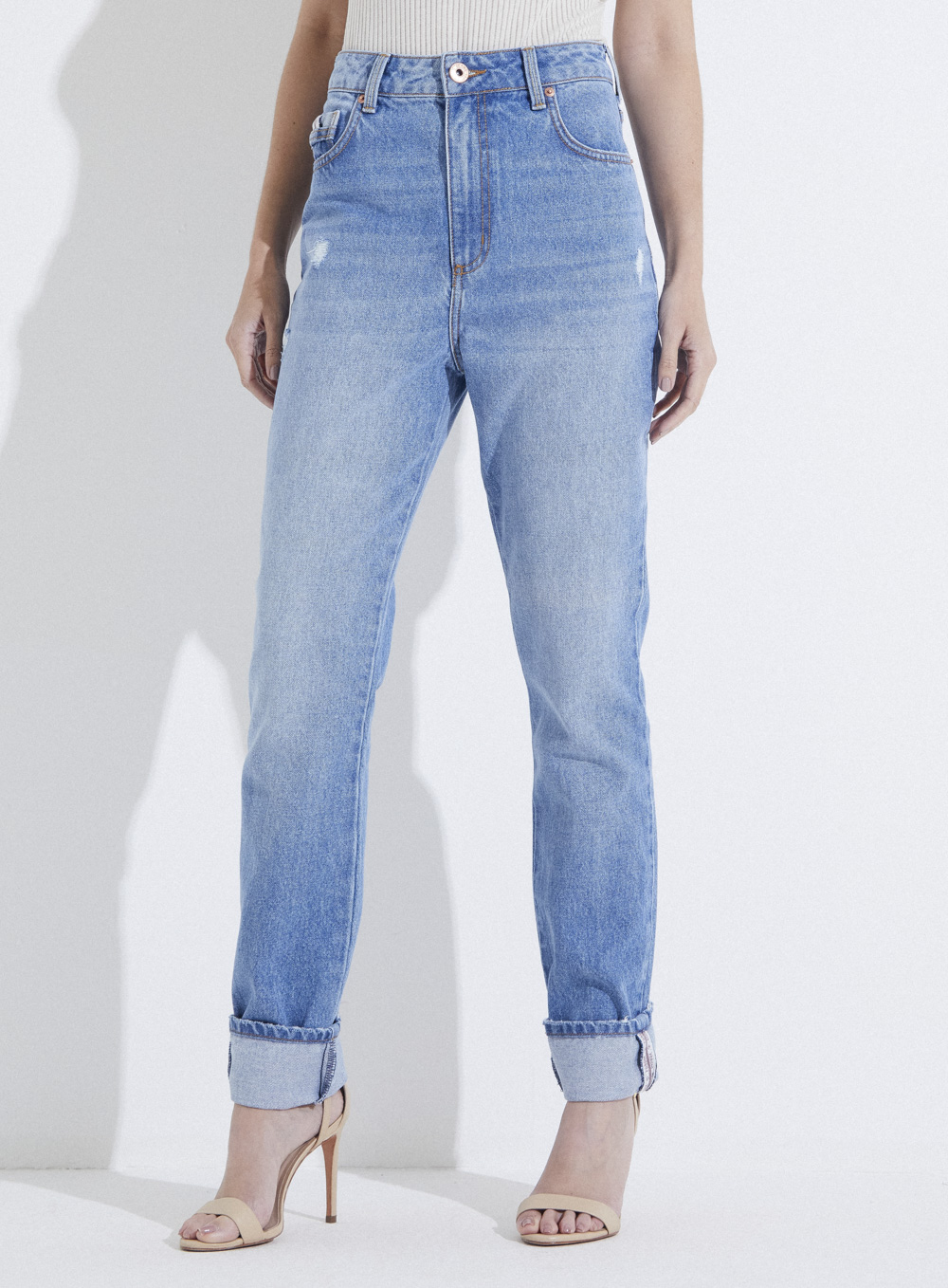 CALÇA JEANS MIA 38 INDIGO