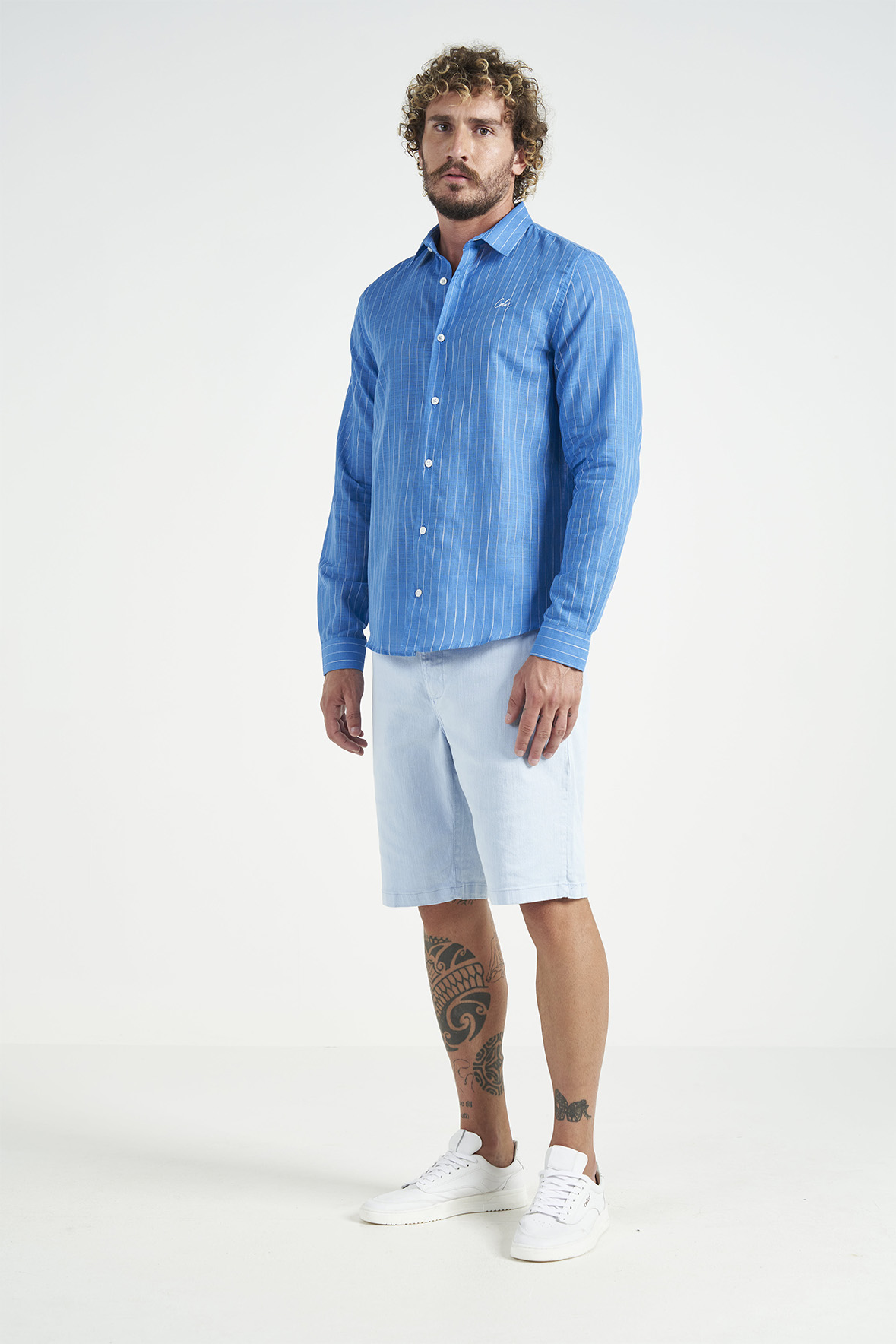 CAMISA LISTRADA LINHO RELAX G LISTRADA