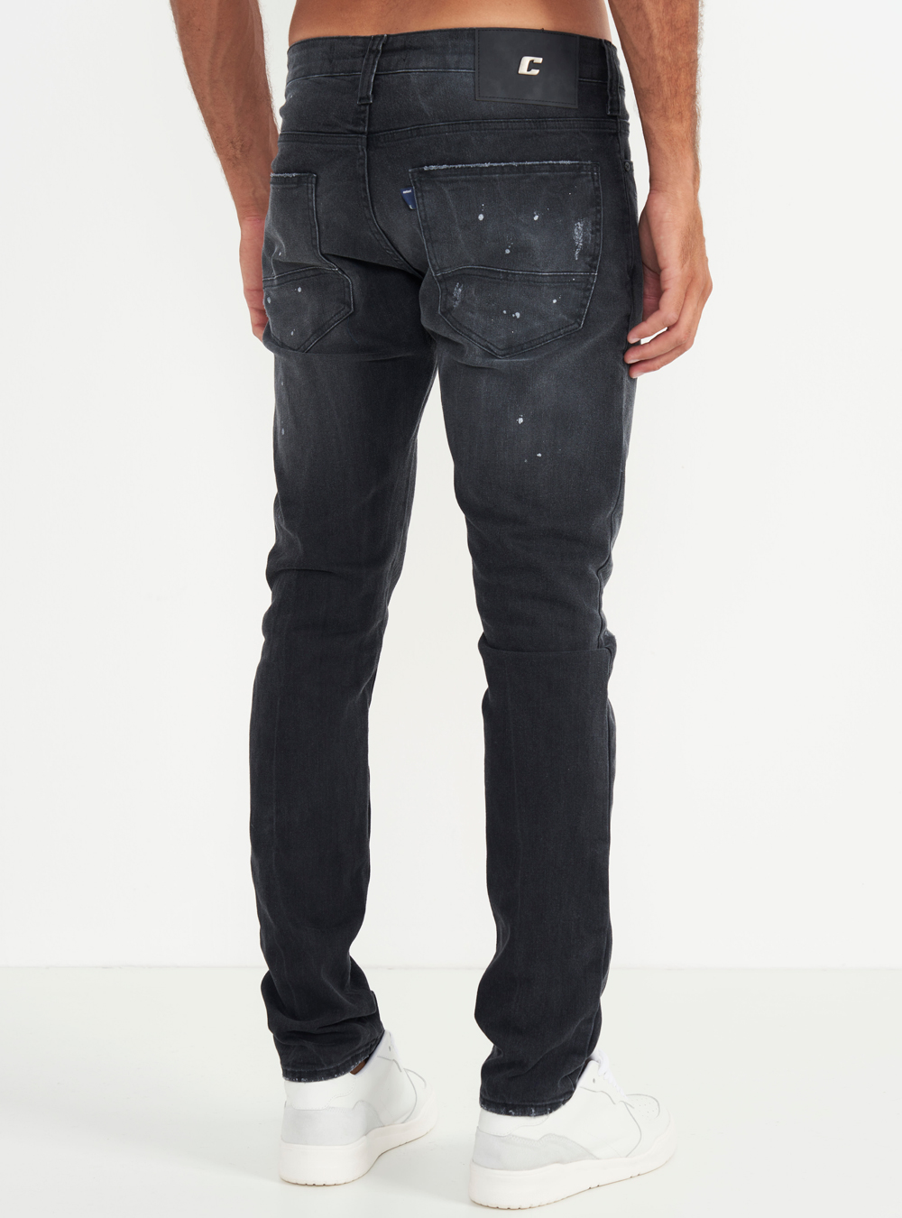 CALÇA JEANS FELIPE SKINNY 42 IND.PRETO