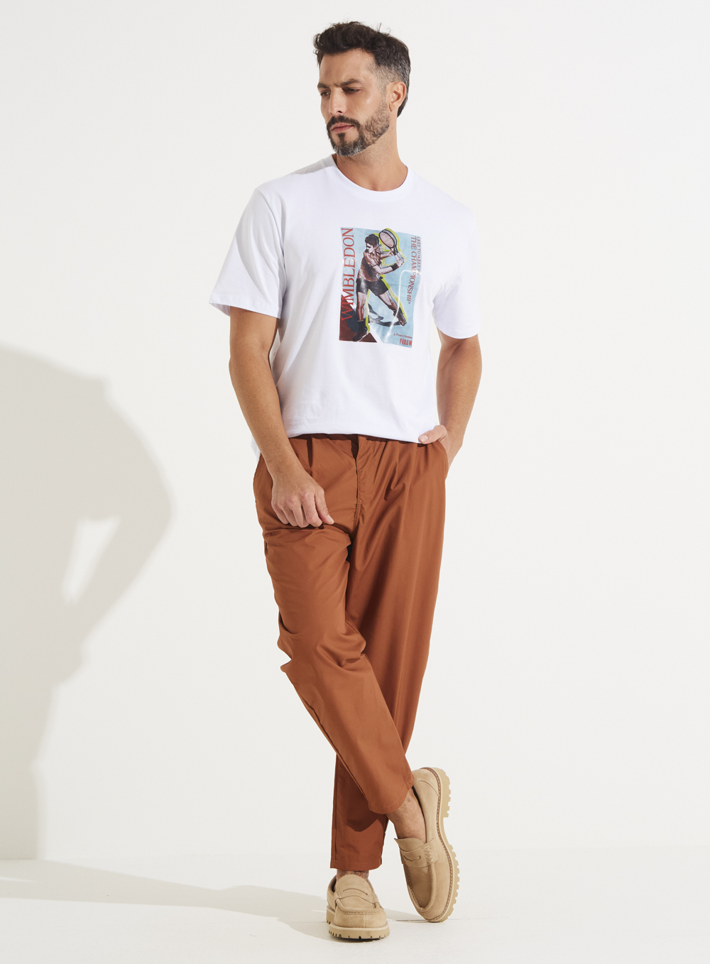 CAMISETA ESTAMPADA M BRANCO