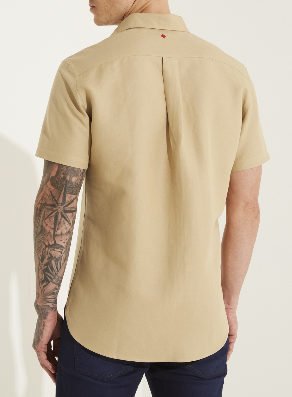 CAMISA LINHO ST BARTHS G BEGE INCENSE