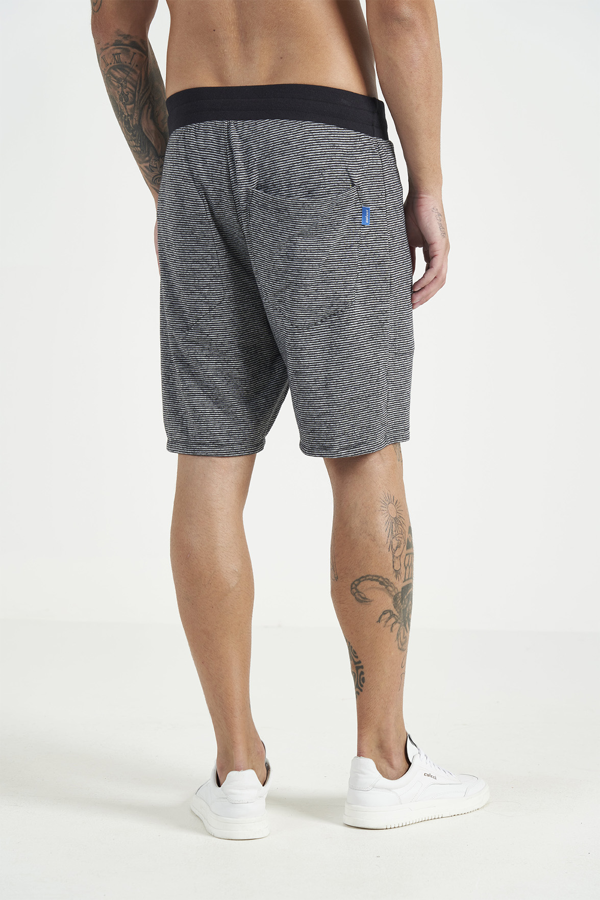 BERMUDA DUPLA FACE P BEGE/PRETO