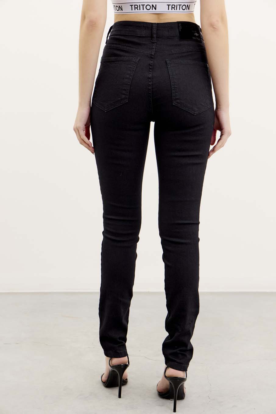 CALÇA JEANS GISELE 36 IND.PRETO
