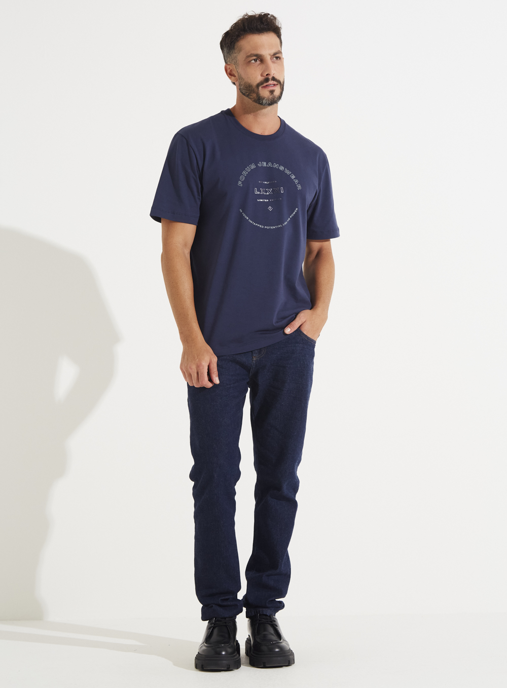 CALÇA JEANS IGOR SKINNY 40 INDIGO