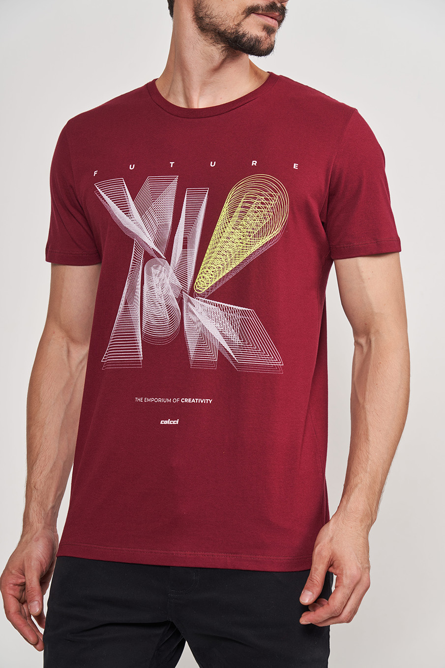 CAMISETA ESTAMPADA PP BORDO BLOODSTON