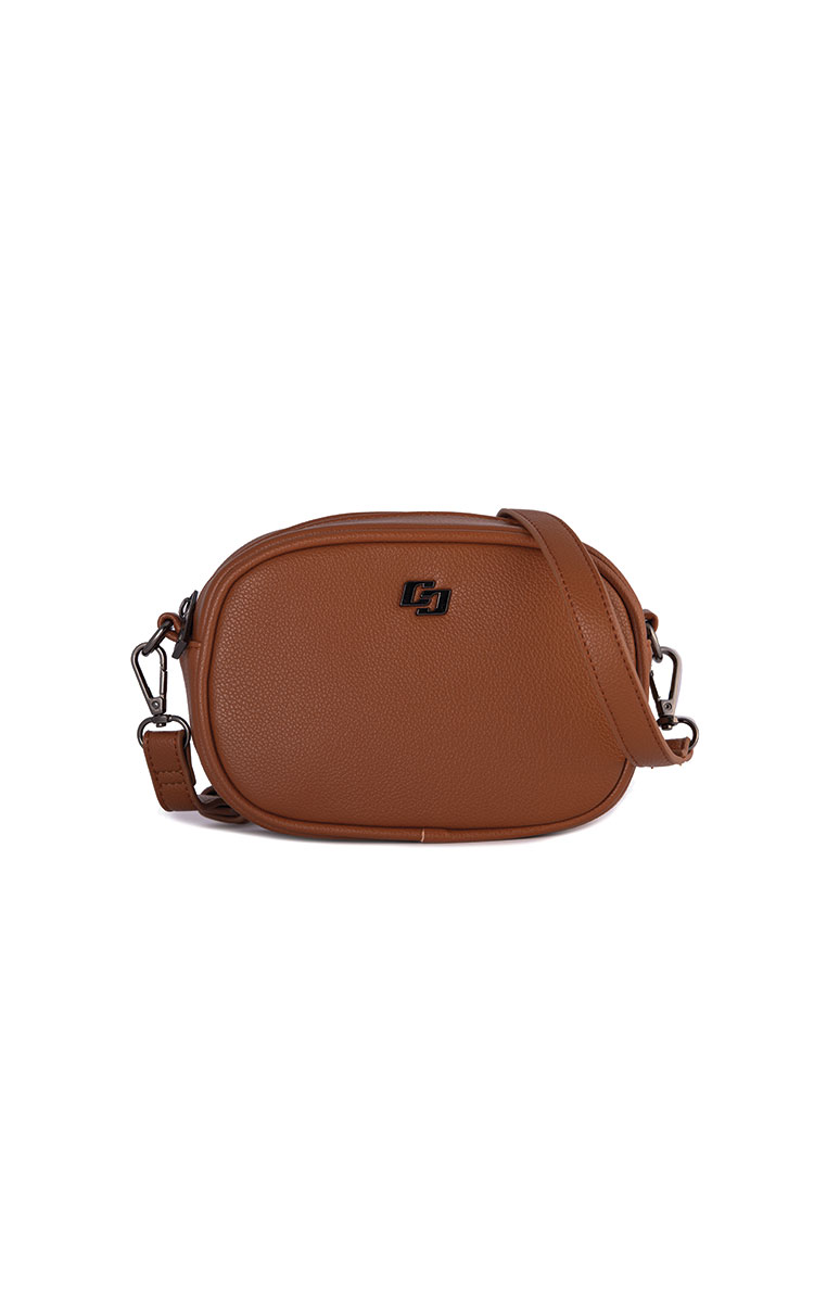 BOLSA COLCCI FEM CÂMERA BAG MINI F U CARAMELO