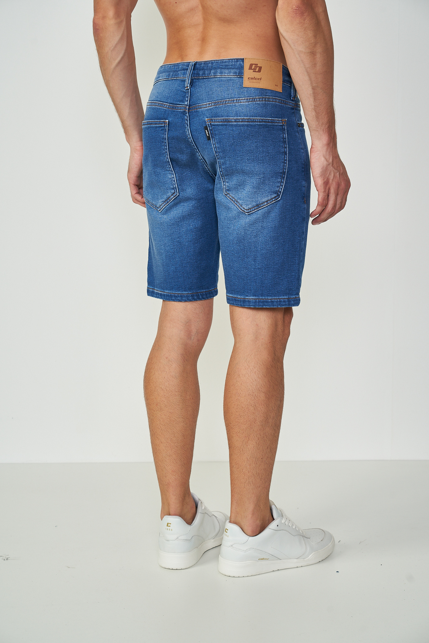 BERMUDA JEANS DAVI 40 INDIGO