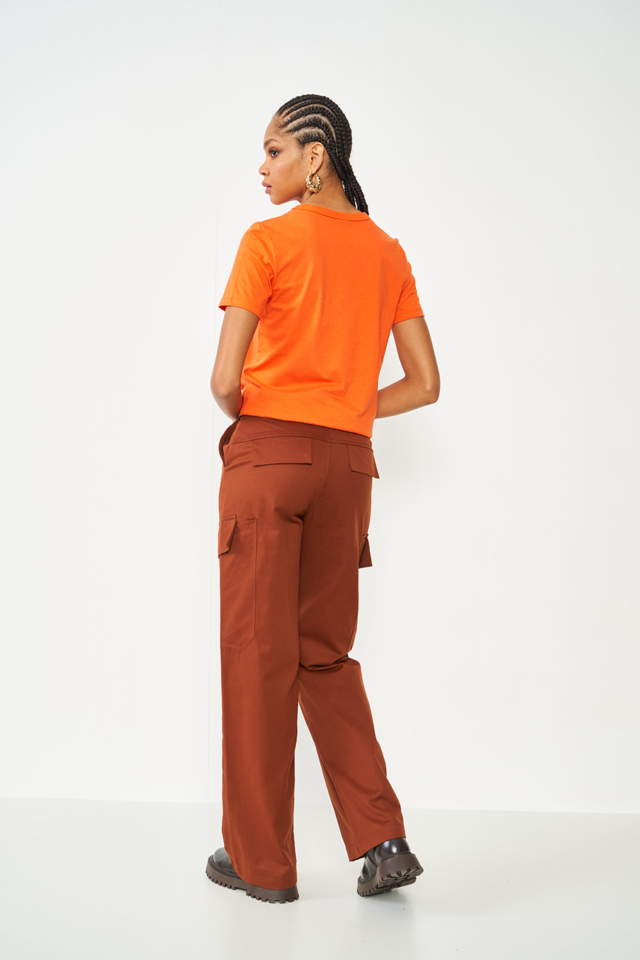 CAMISETA ESTAMPADA PP LARANJA SAOKO